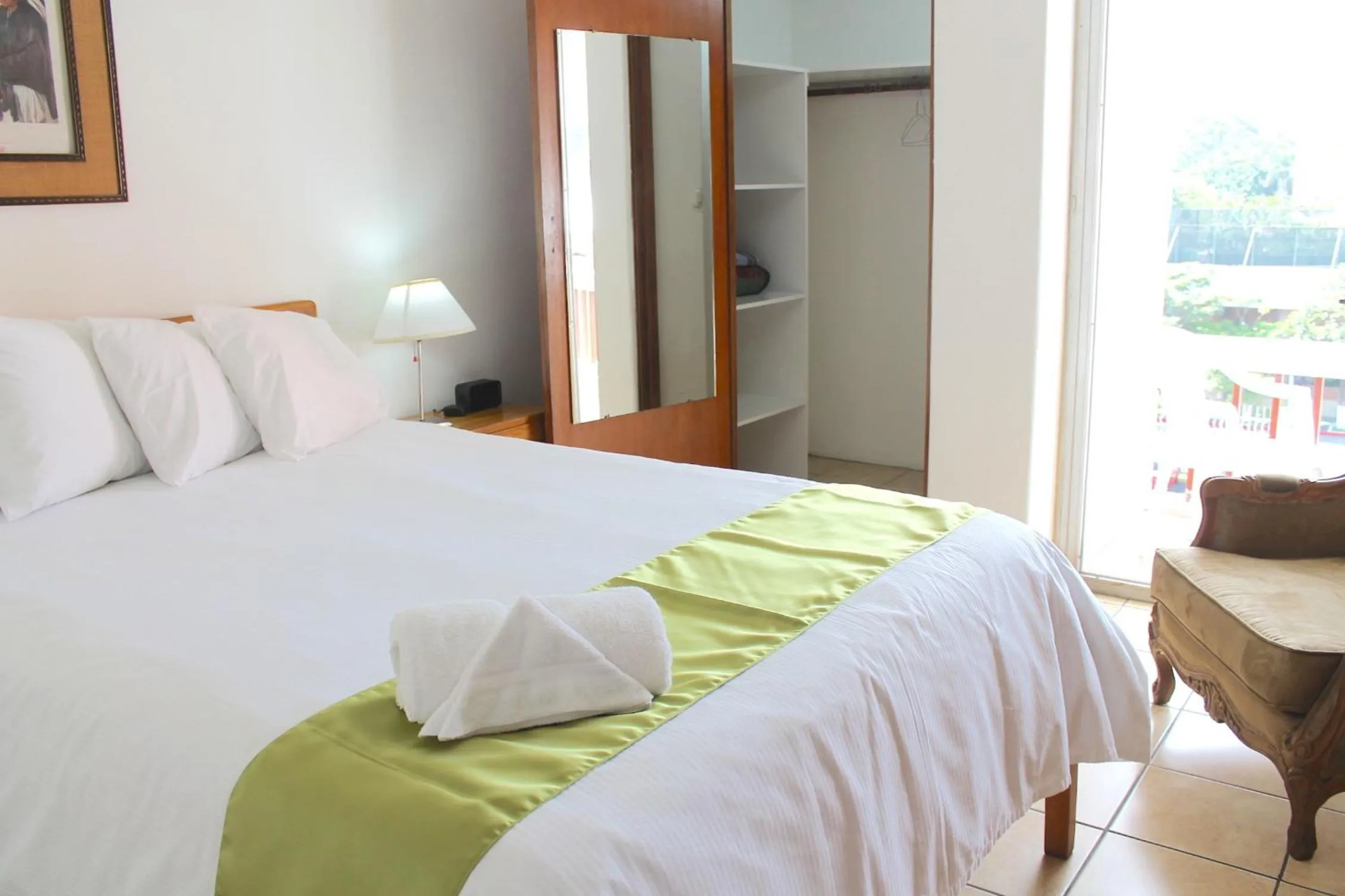 Bed in Apartamentos Reforma