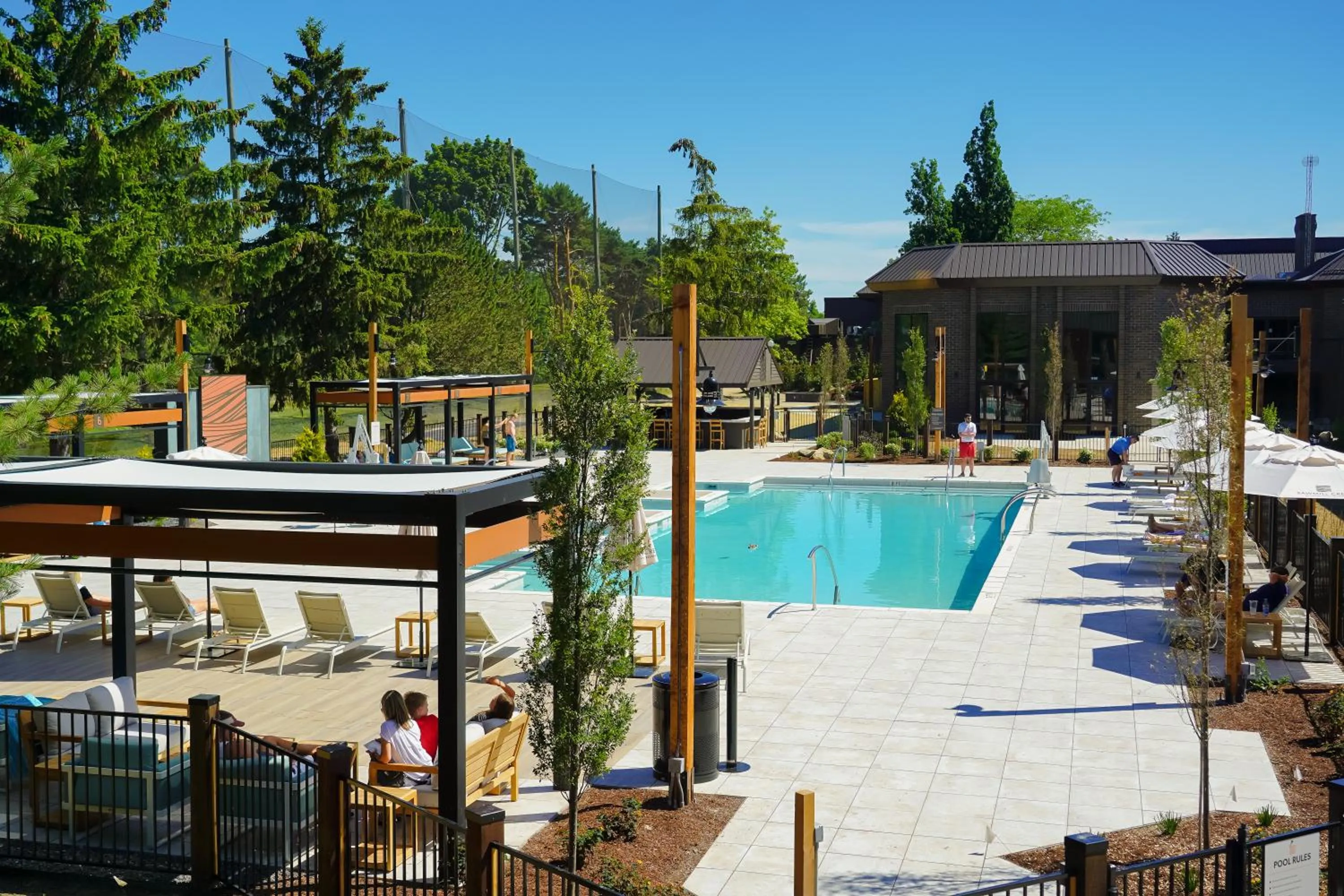 Swimming pool in Sawmill Creek by Cedar Point Resorts