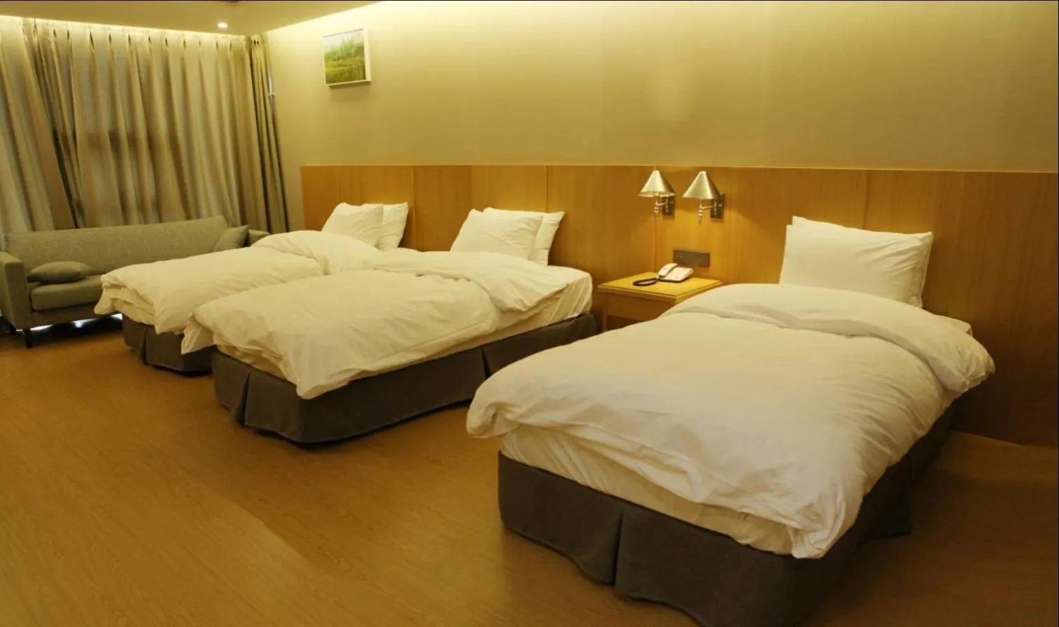 Bed in J Square Hotel and Wedding