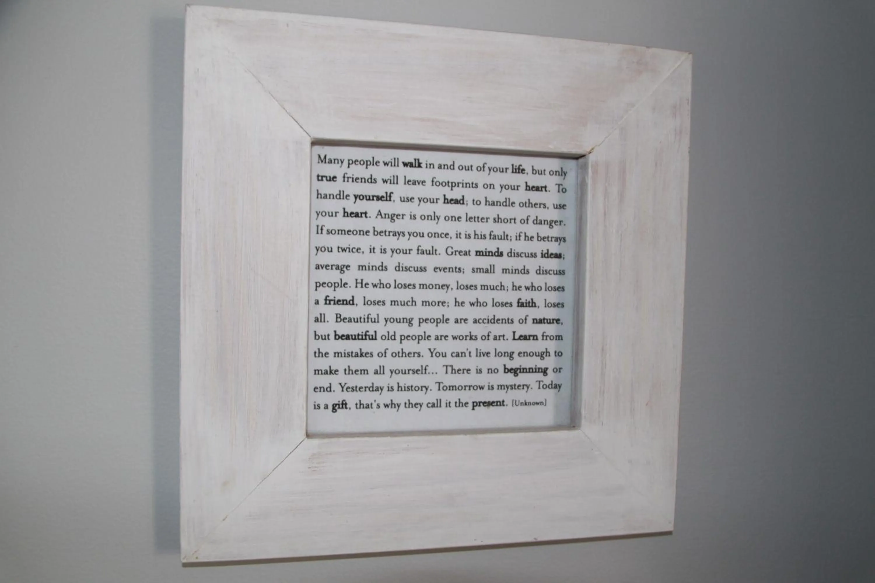 Decorative detail in Paperbark Bed & Breakfast