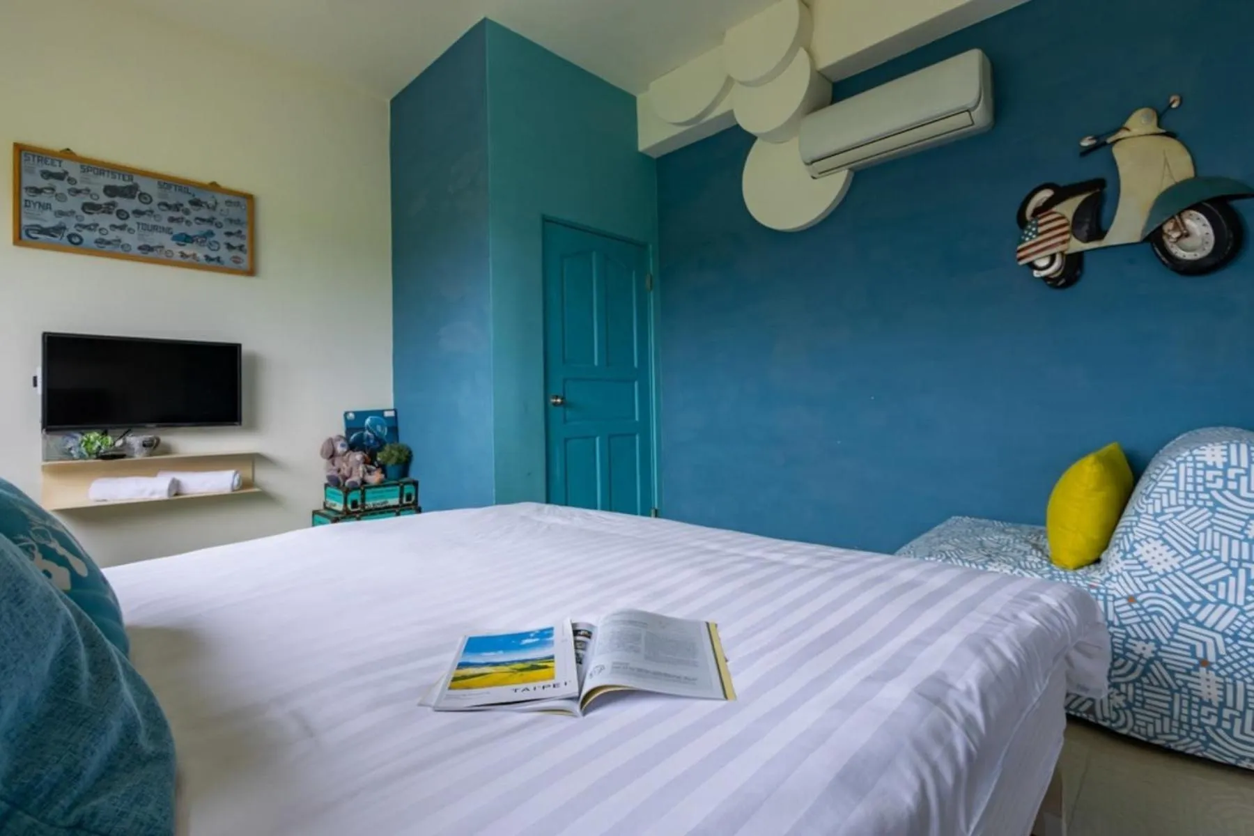 Bed in Hi Zebra Travel B&B