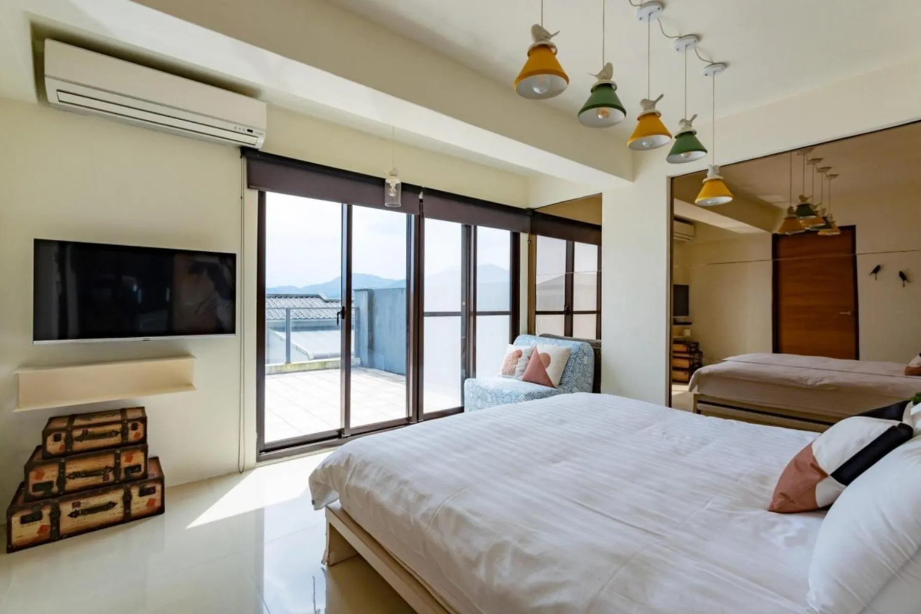 Bed in Hi Zebra Travel B&B