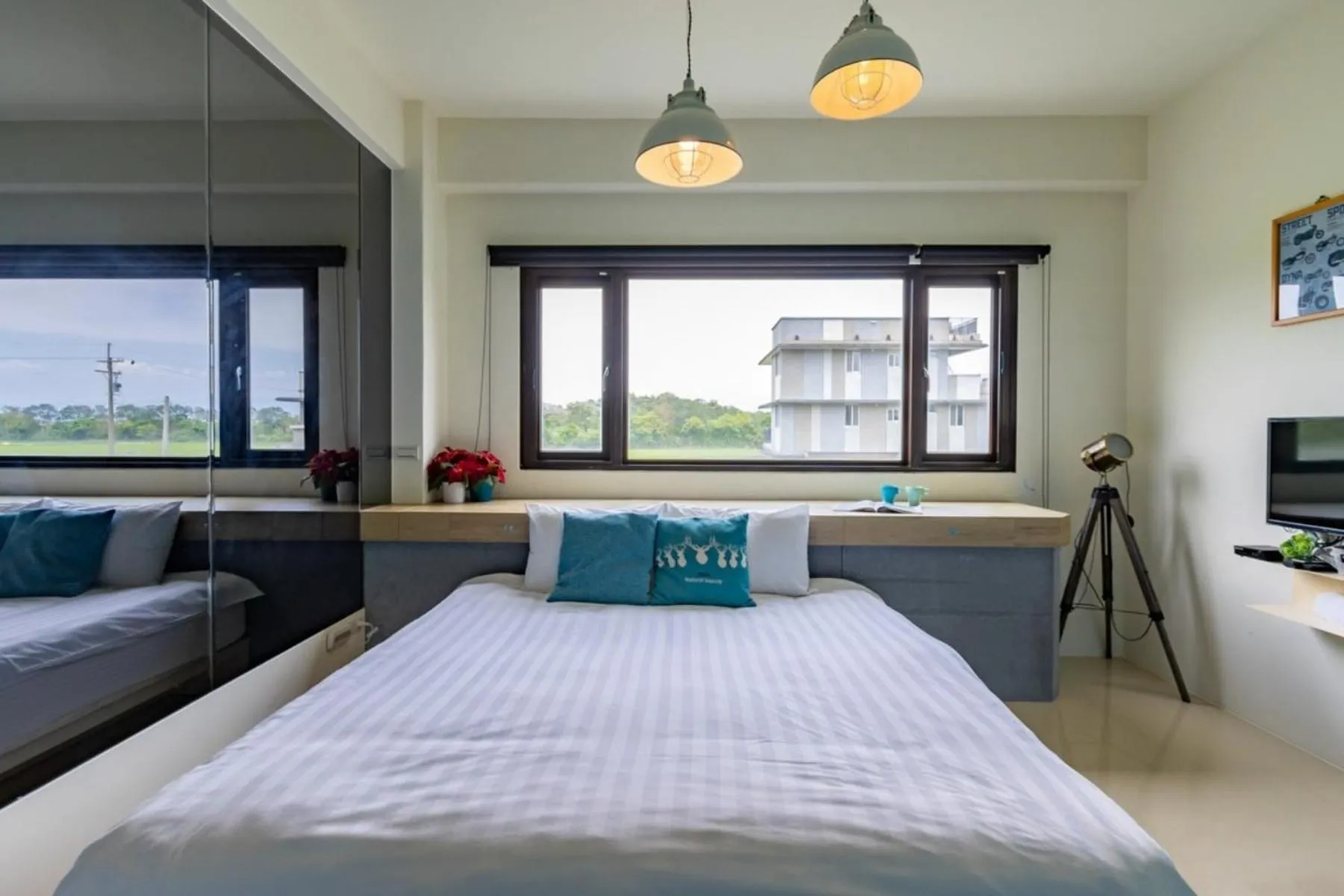 Bed in Hi Zebra Travel B&B