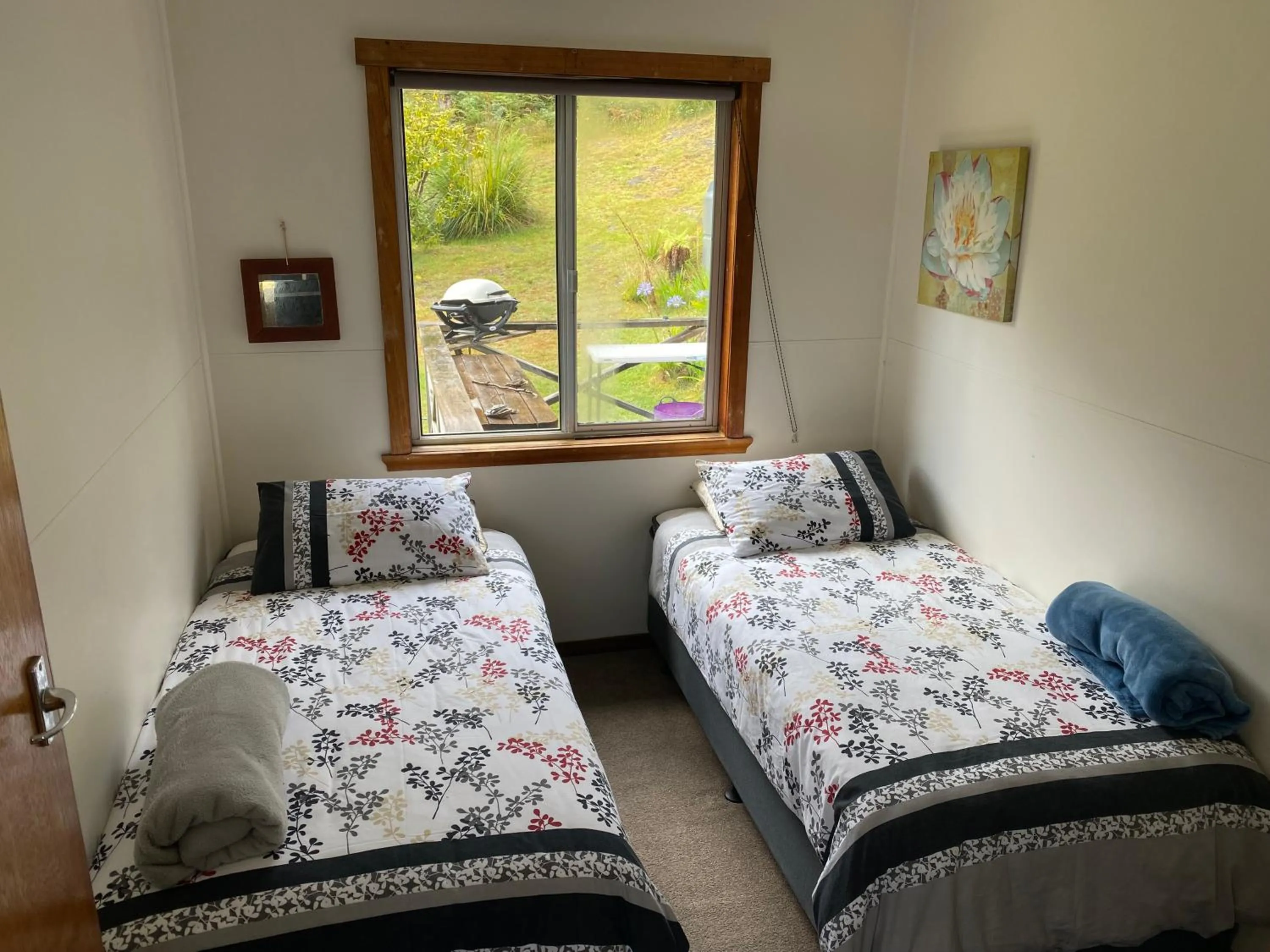 Bed in Summertime Cottage