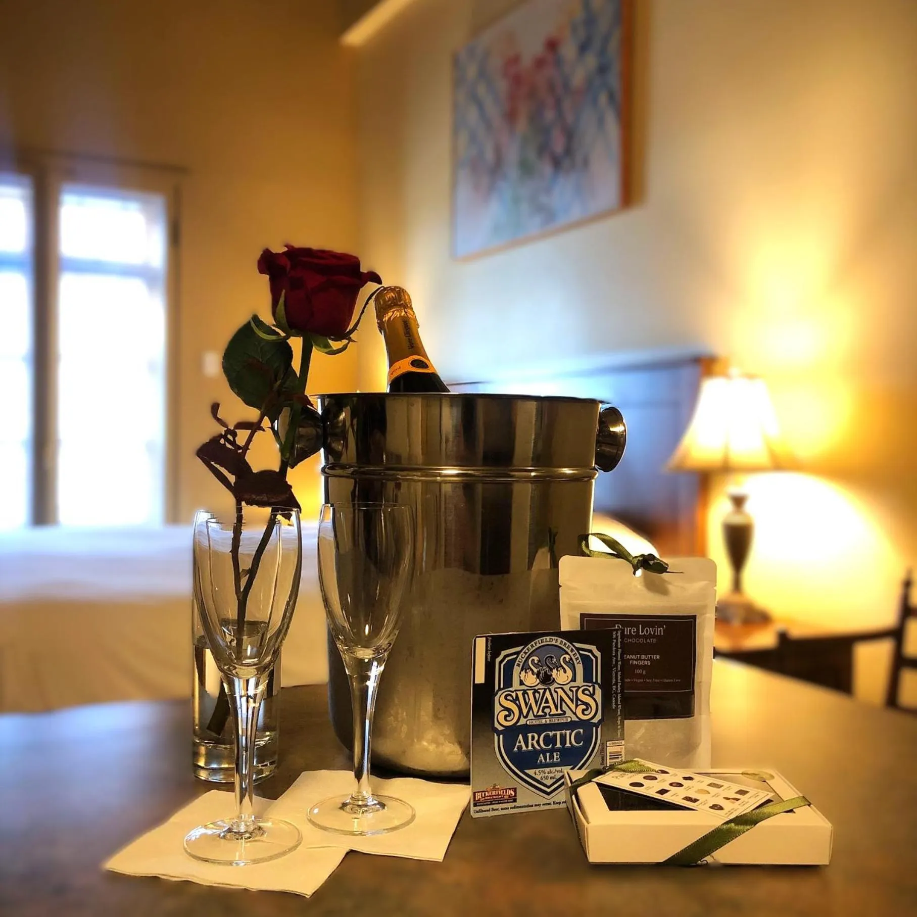 Food and drinks in Swans Brewery, Pub & Hotel