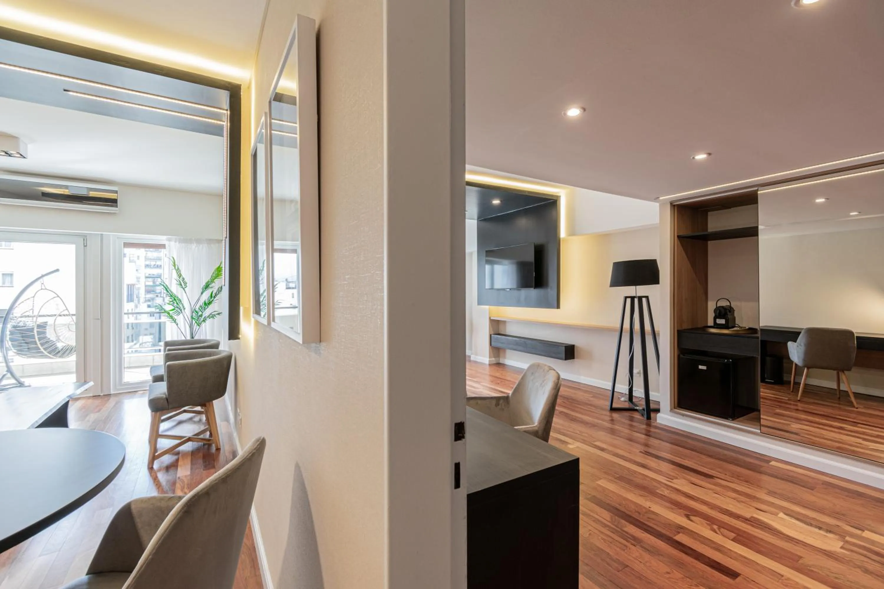 Seating area in Feir's Park Hotel & Rooftop