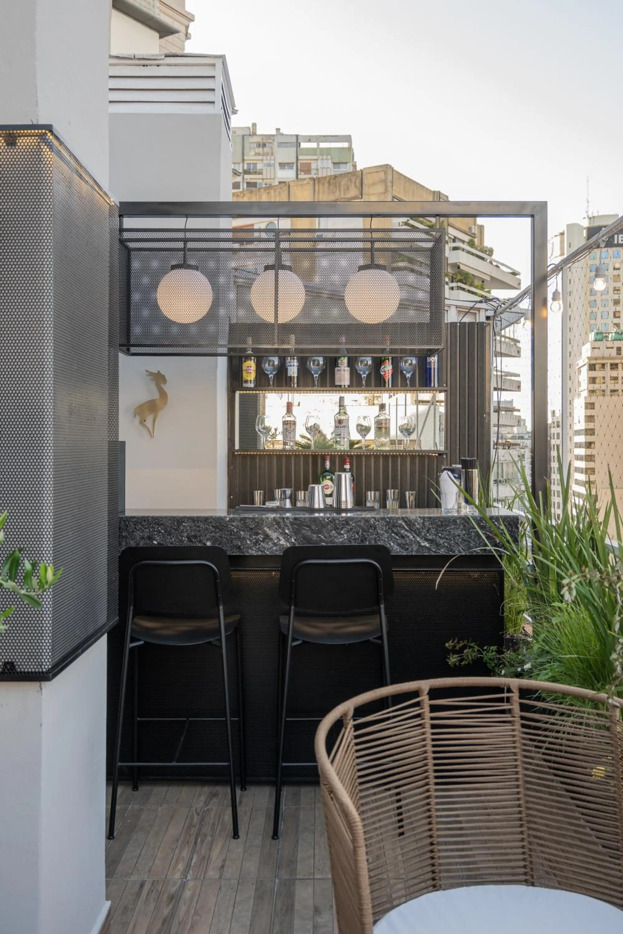 Patio in Feir's Park Hotel & Rooftop