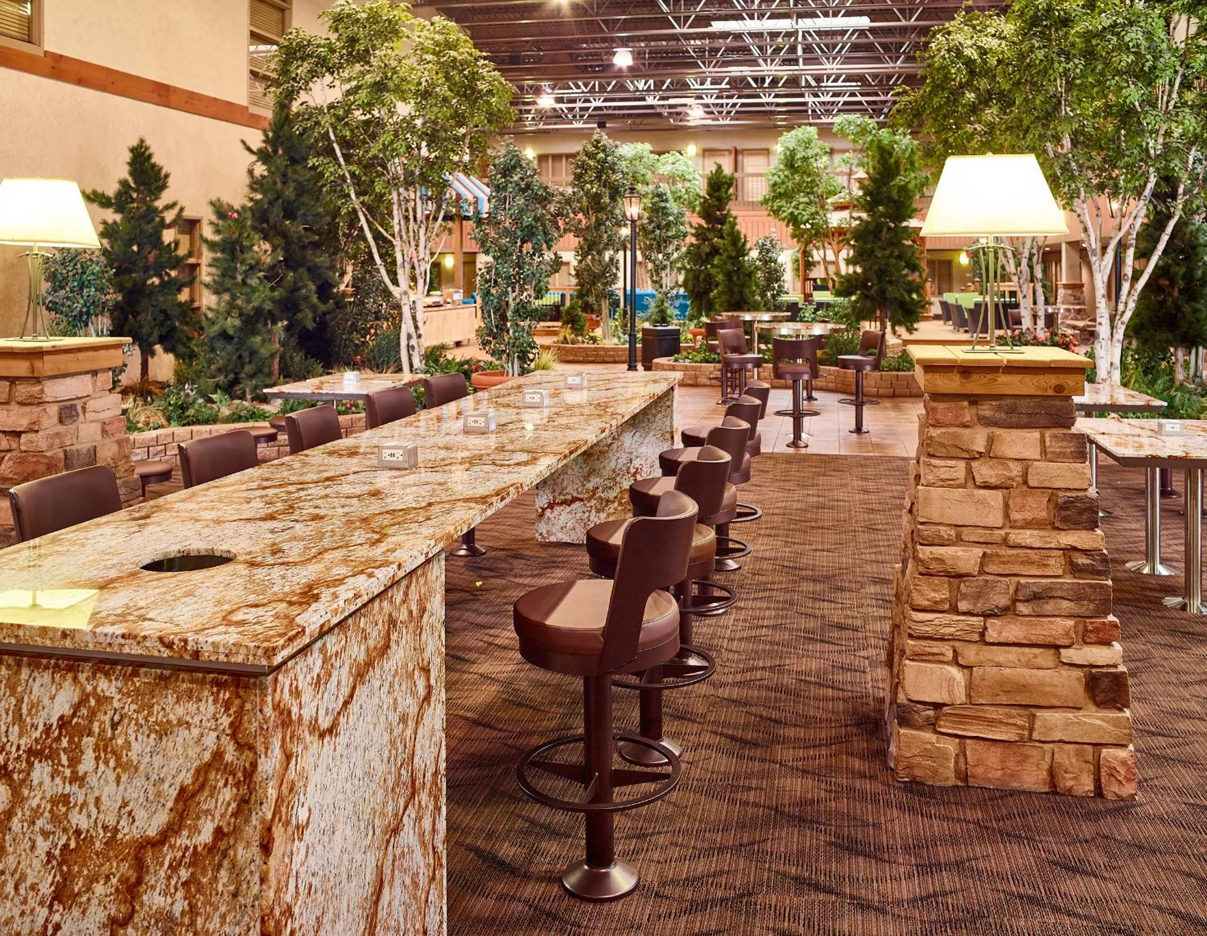 Buffet breakfast in LivINN Hotel Minneapolis North / Fridley