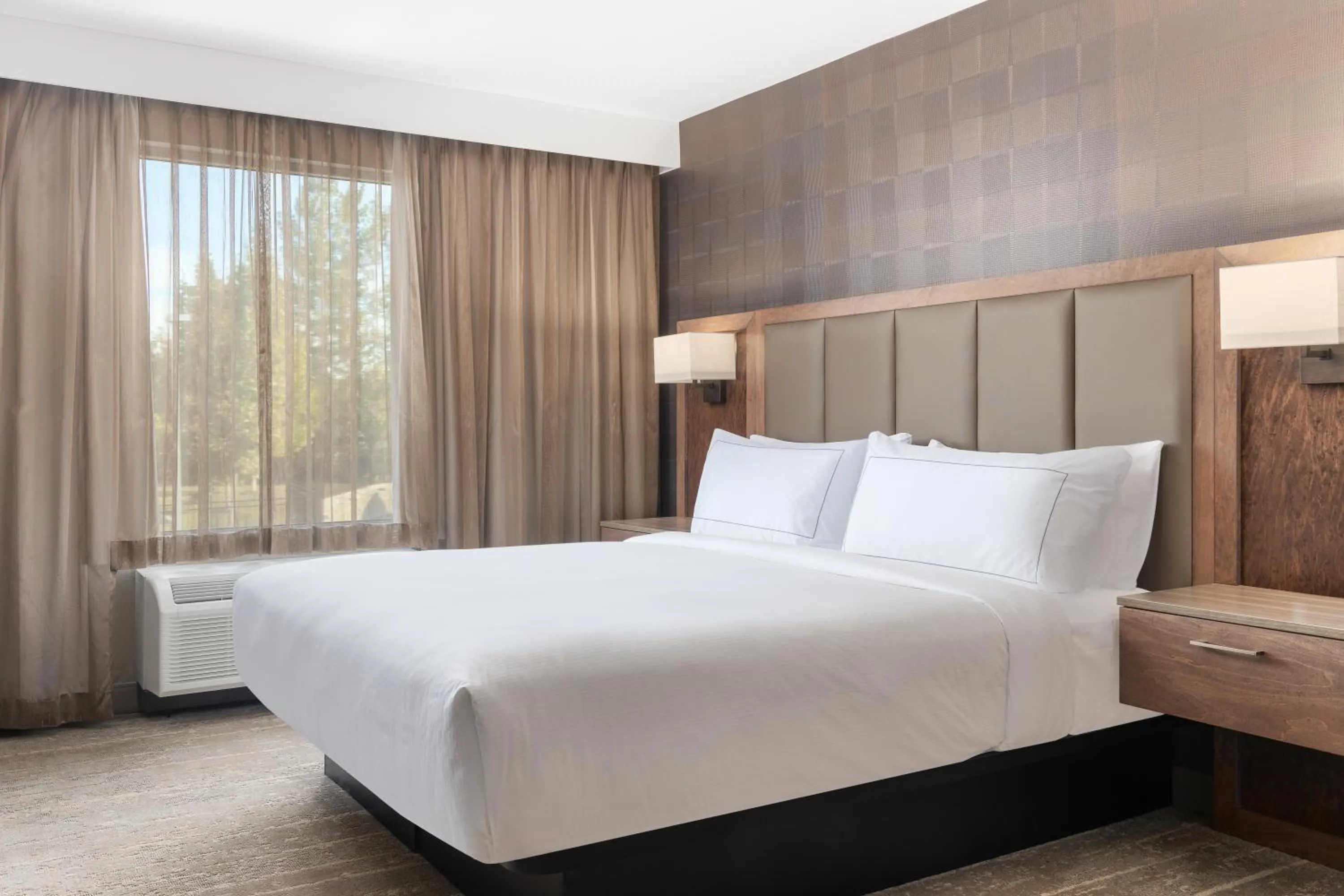 Bed in DoubleTree by Hilton Kitchener