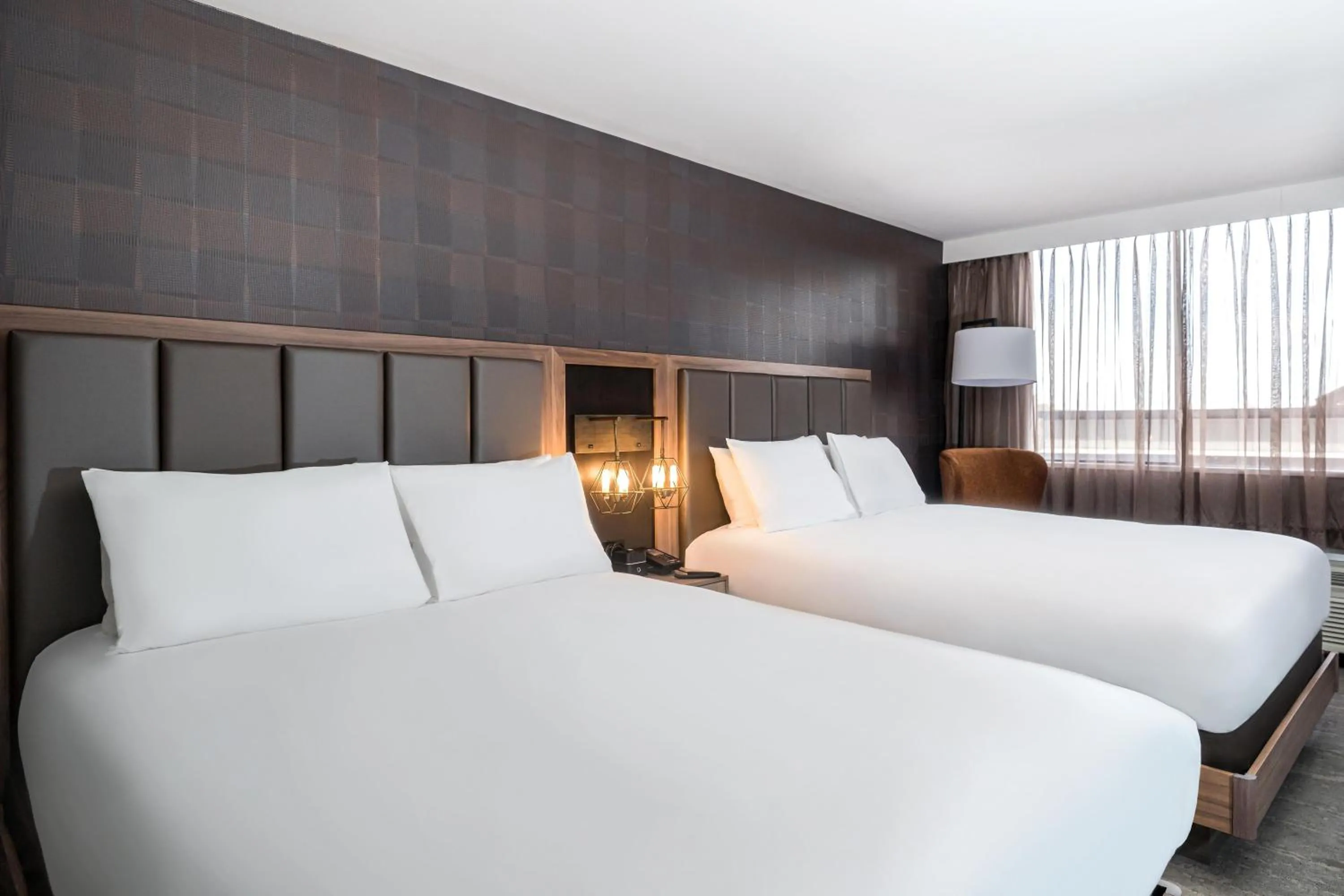 Bed in DoubleTree by Hilton Kitchener