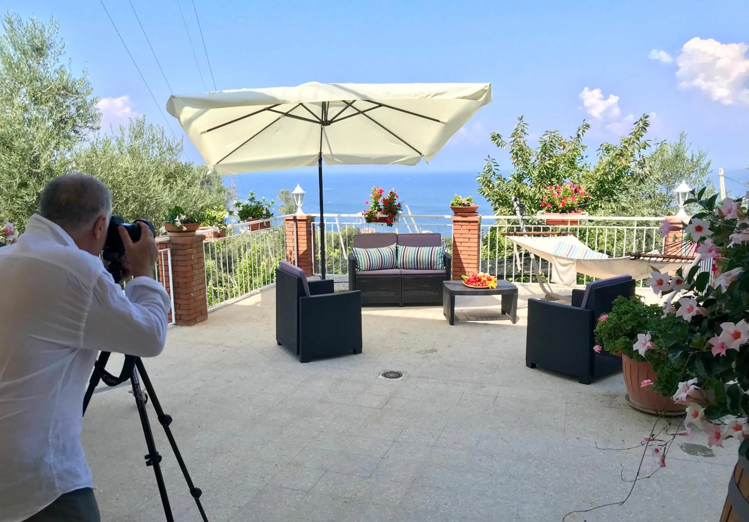 Patio in Villa Sorrento Flats