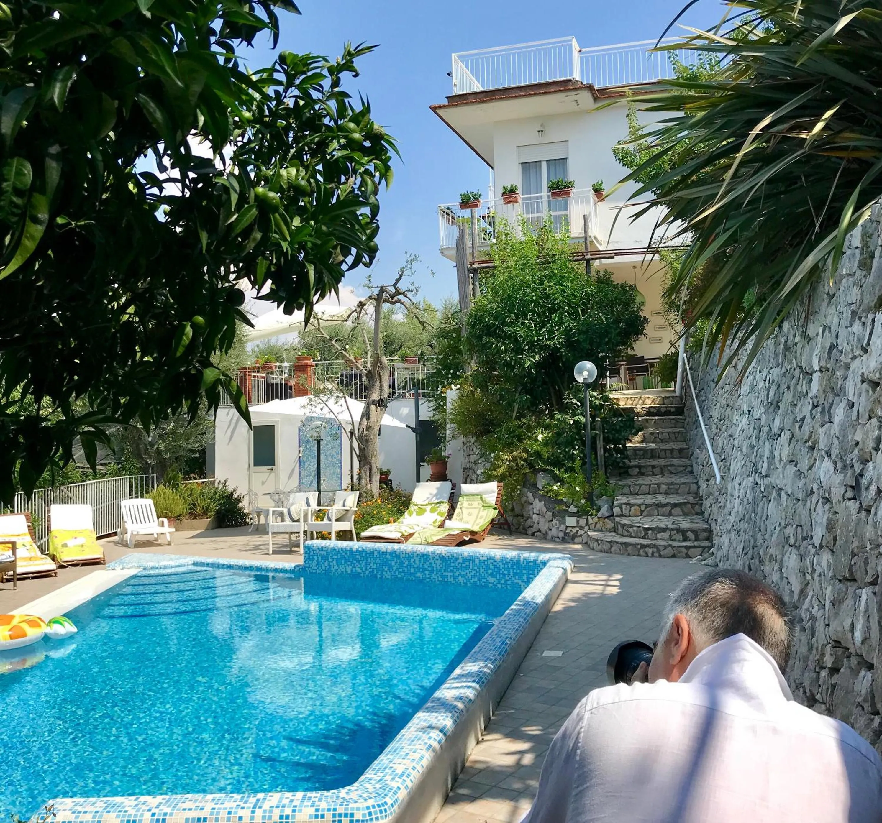 Patio in Villa Sorrento Flats