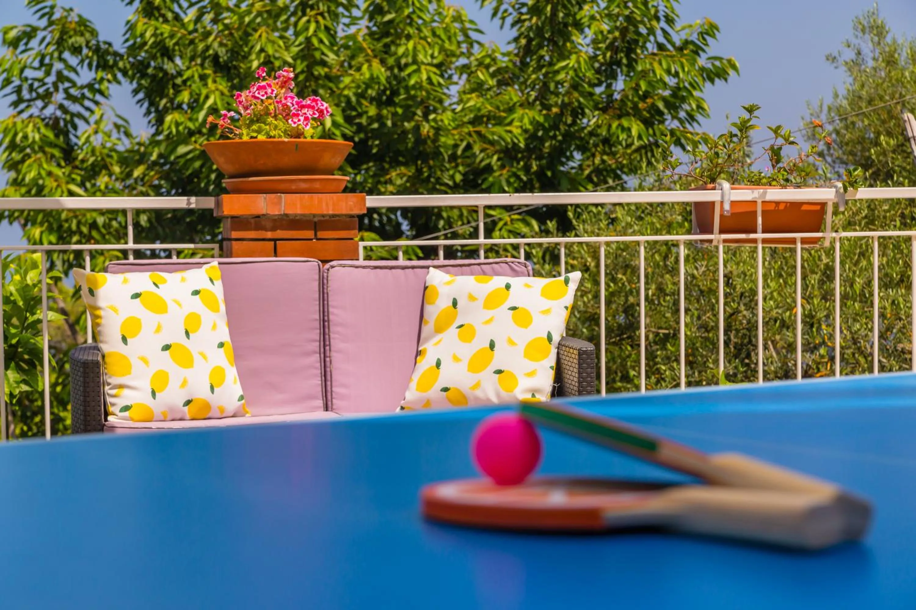Patio in Villa Sorrento Flats