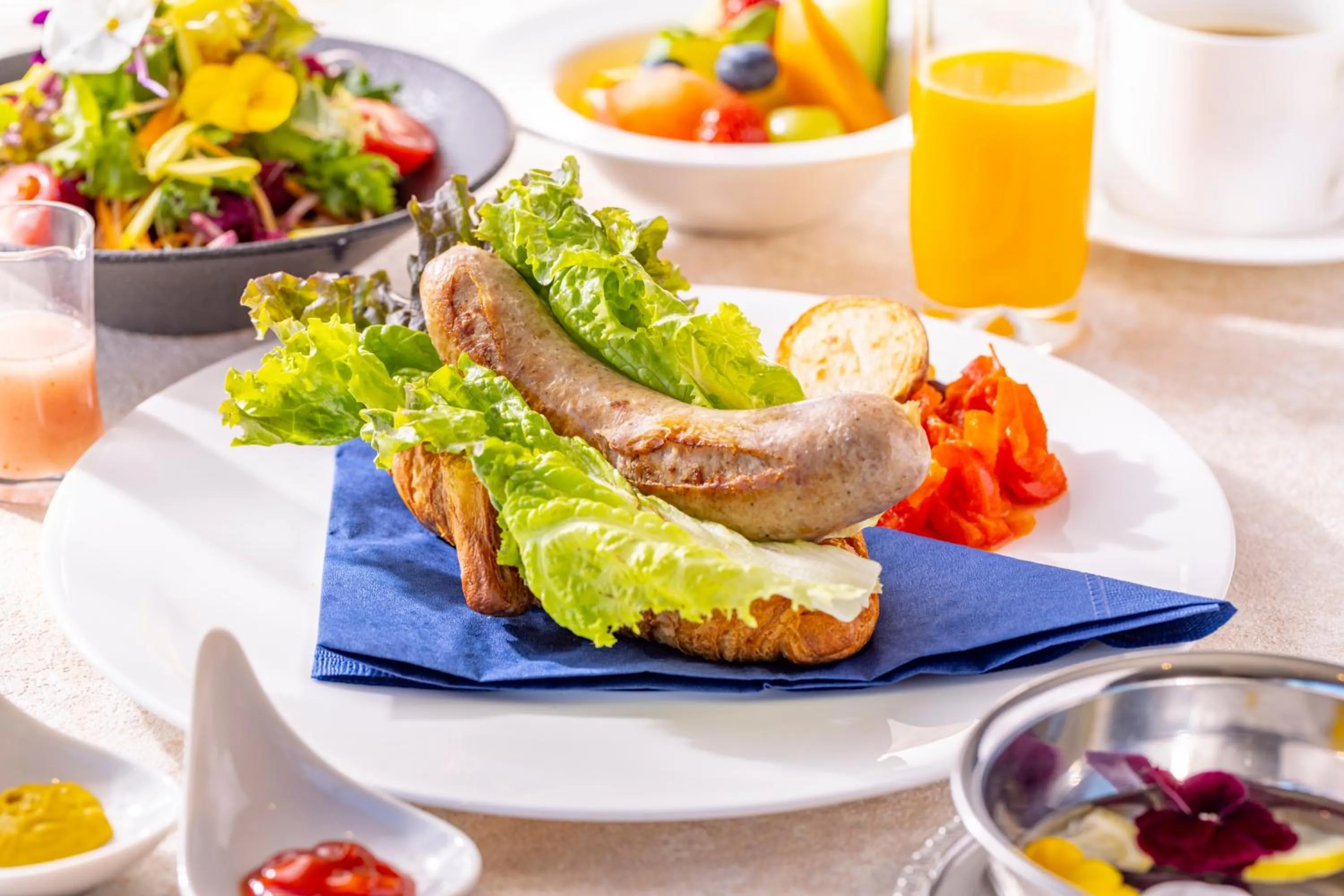 Breakfast in Hotel Allamanda Aoyama Tokyo