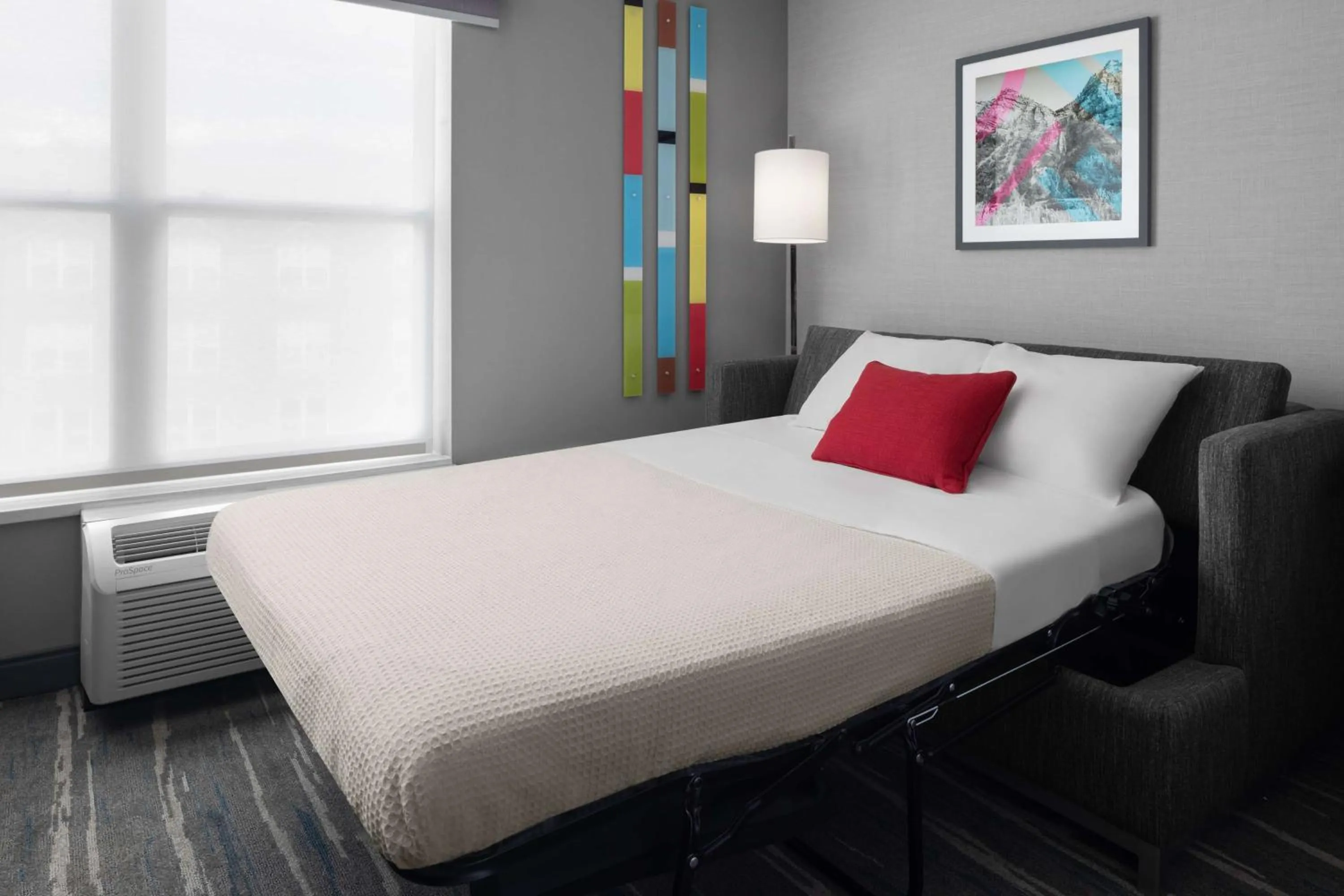 Living room, Bed in Hampton Inn & Suites Orem/Provo