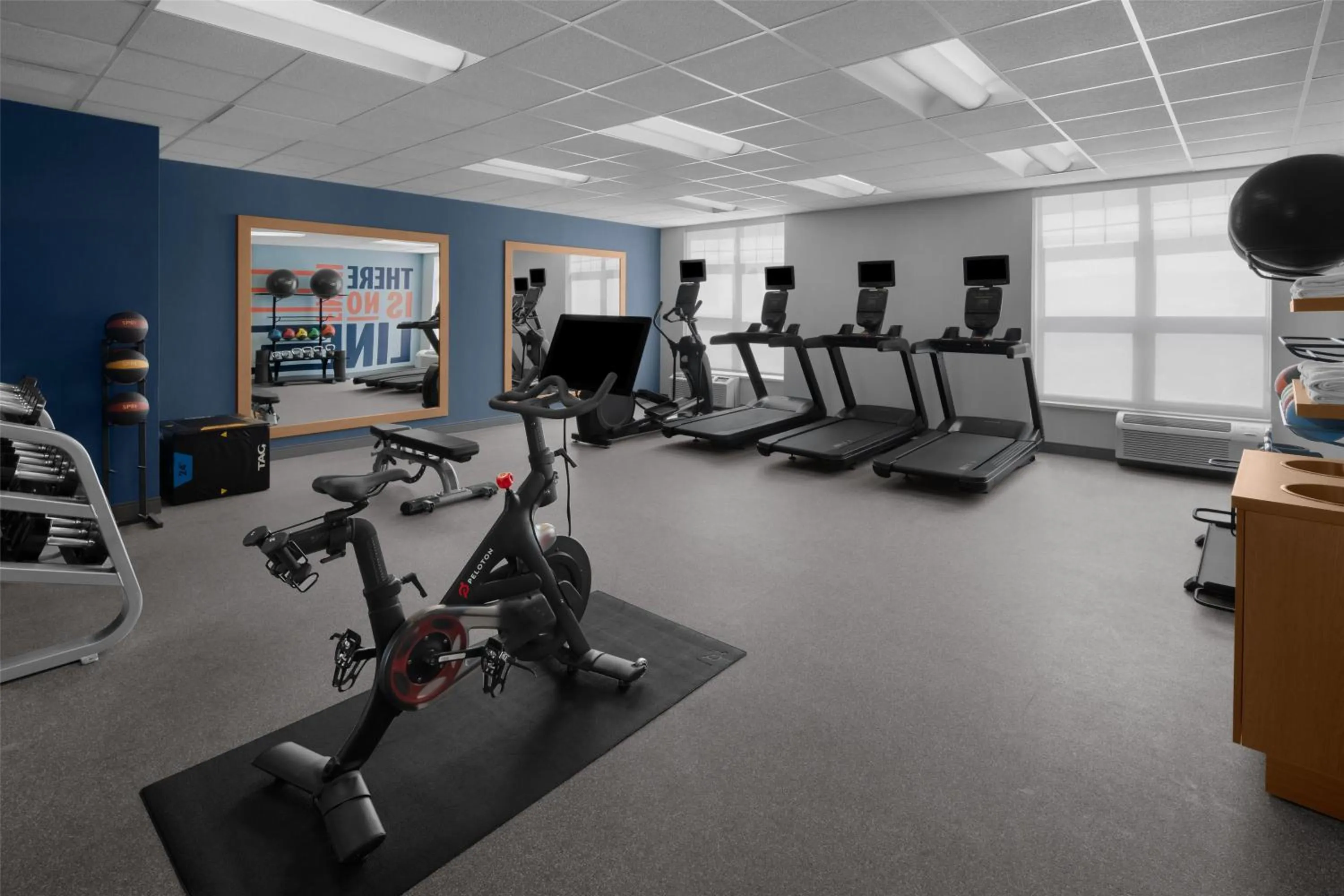 Fitness centre/facilities in Hampton Inn & Suites Orem/Provo