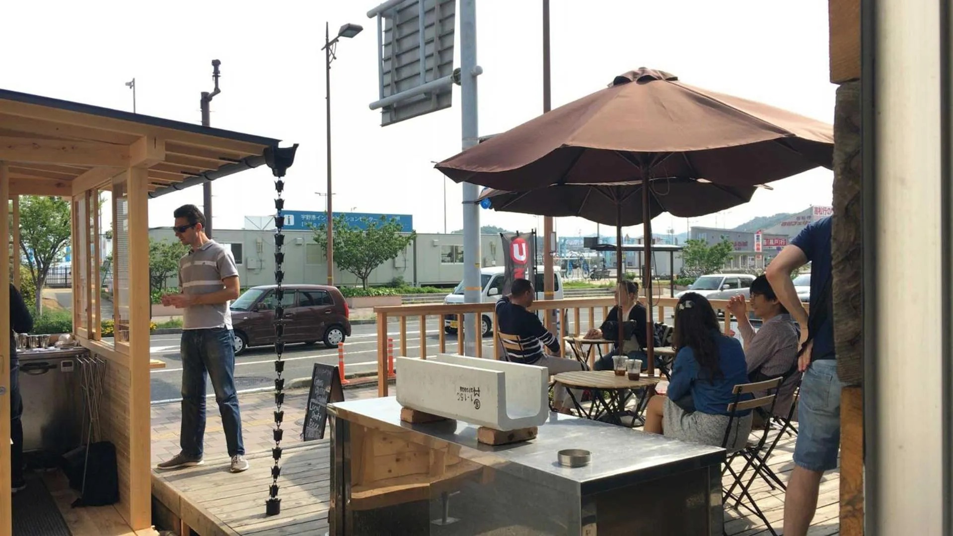 Balcony/Terrace in Uno Port Inn