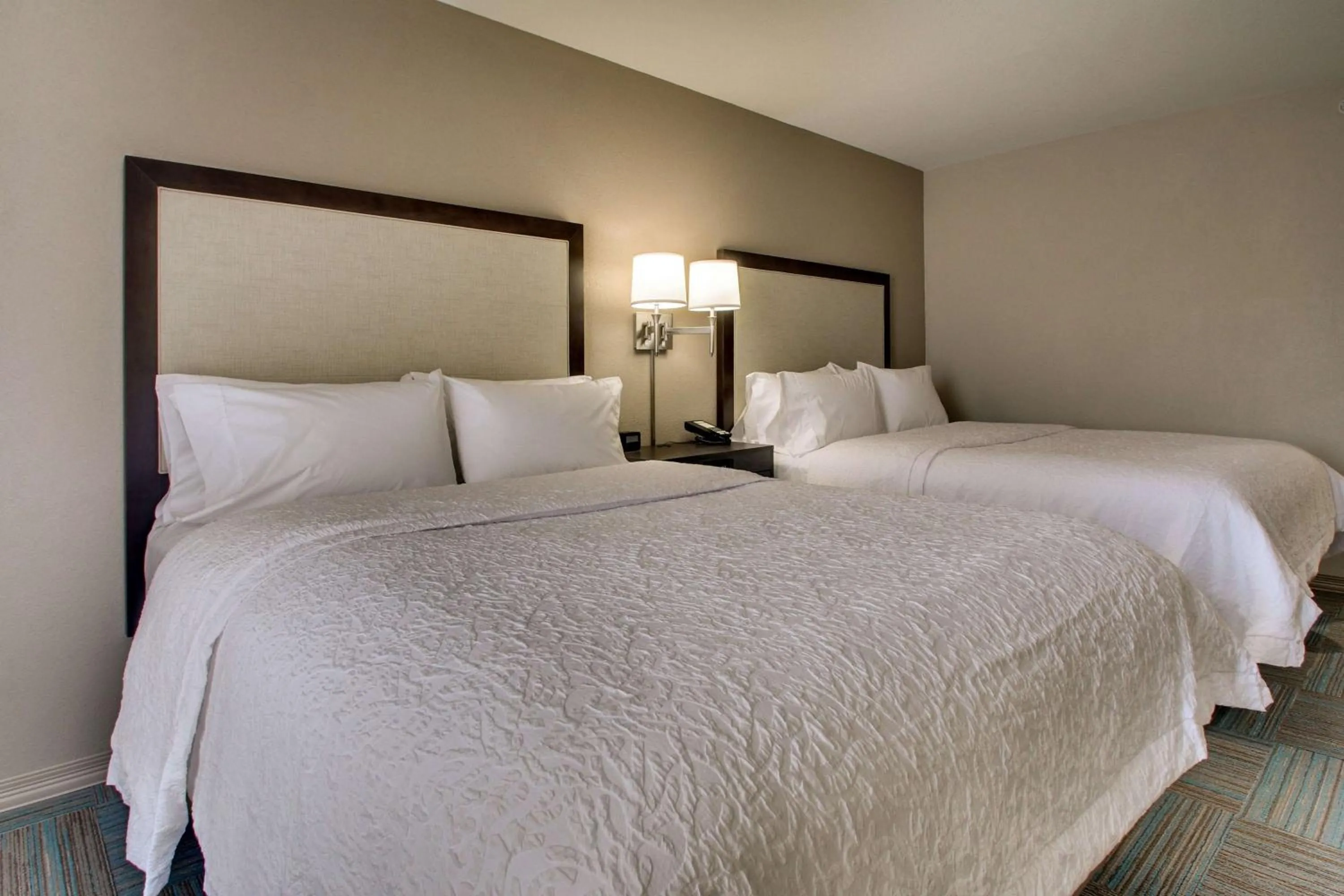 Bed in Hampton Inn Yemassee/Point South, Sc