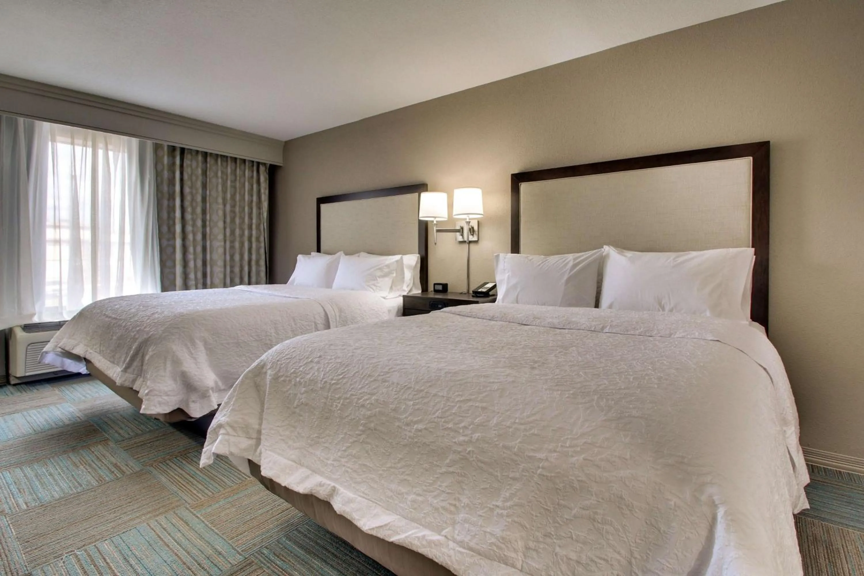 Bed in Hampton Inn Yemassee/Point South, Sc