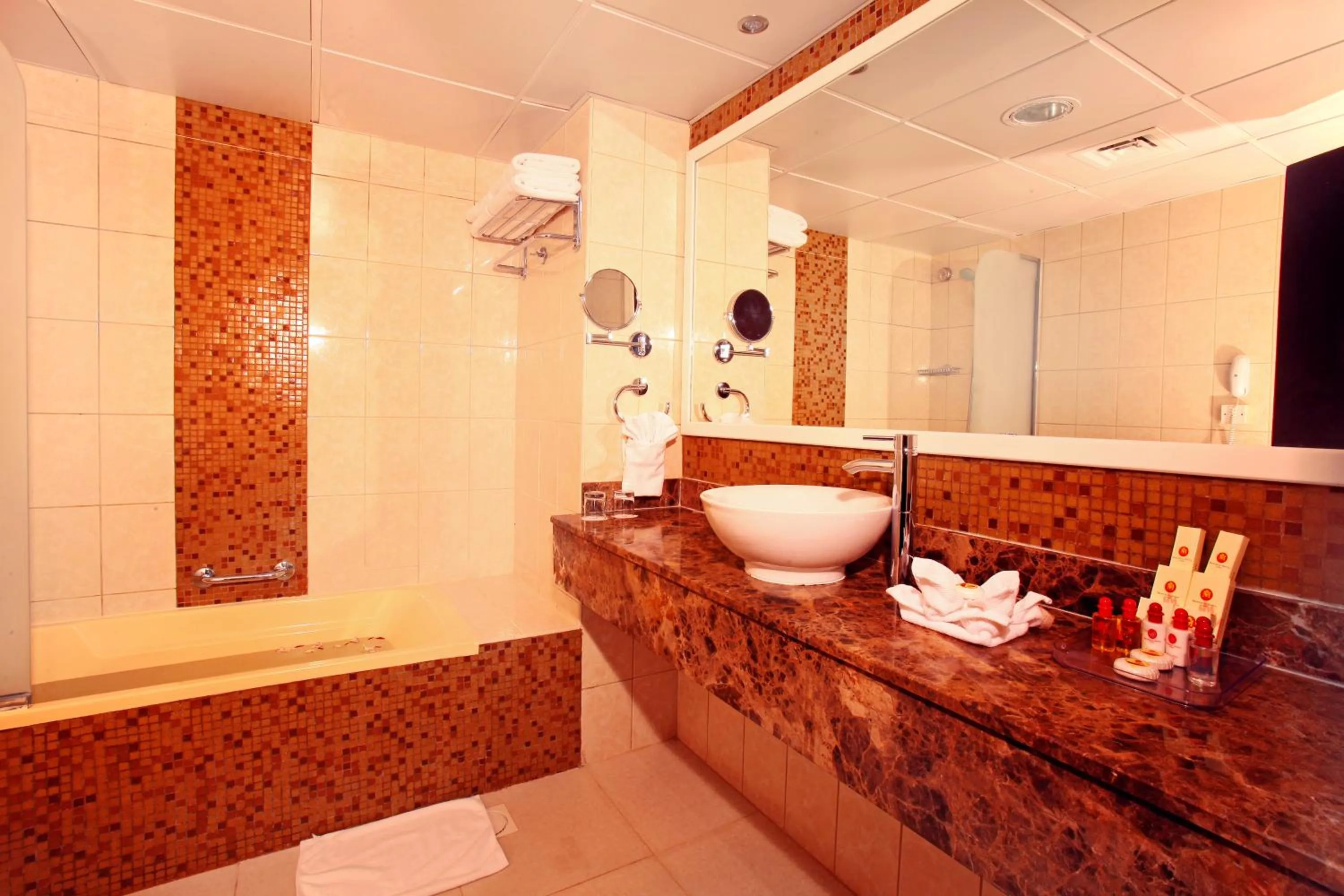 Shower in Dorus Hotel