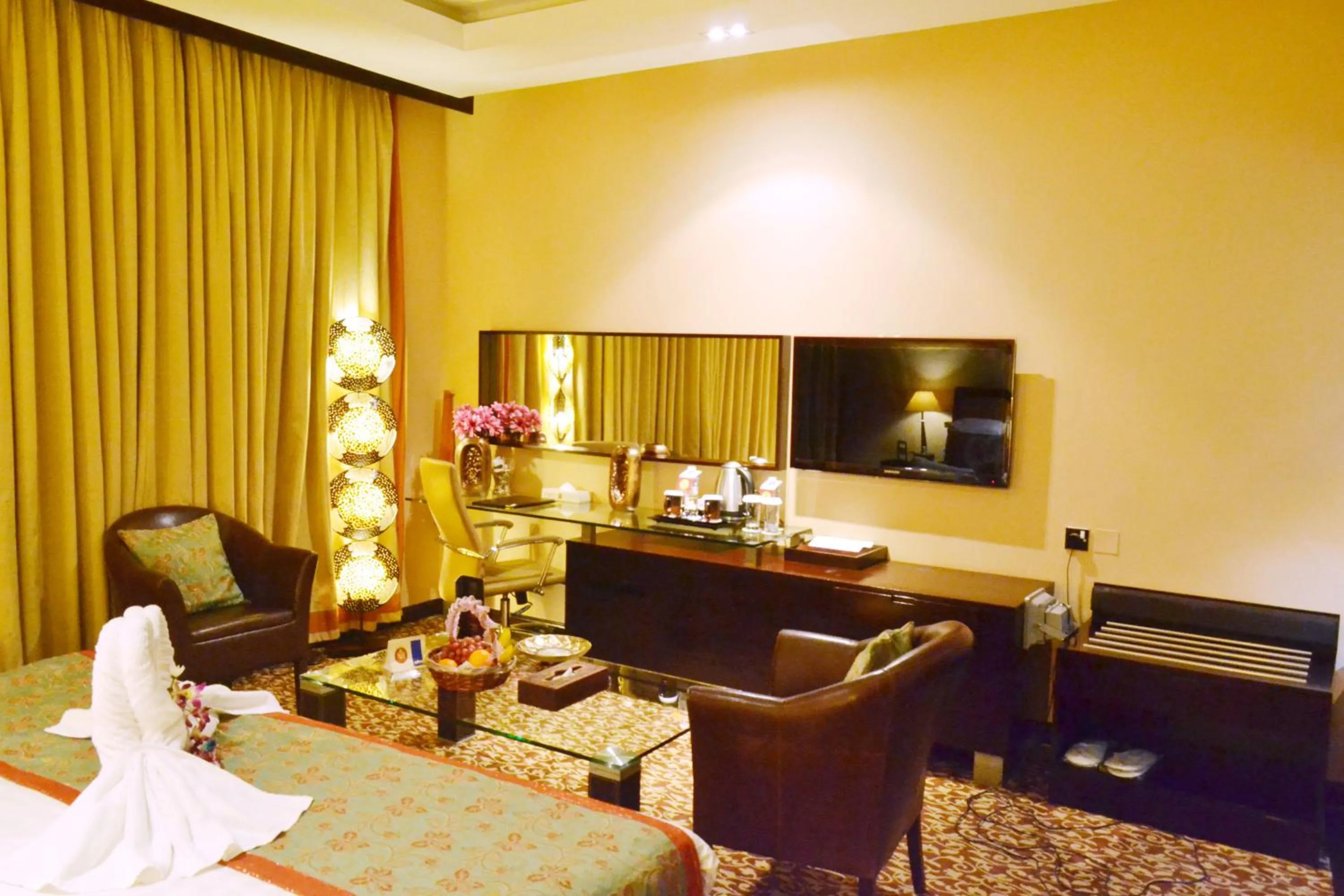 Living room in Dorus Hotel