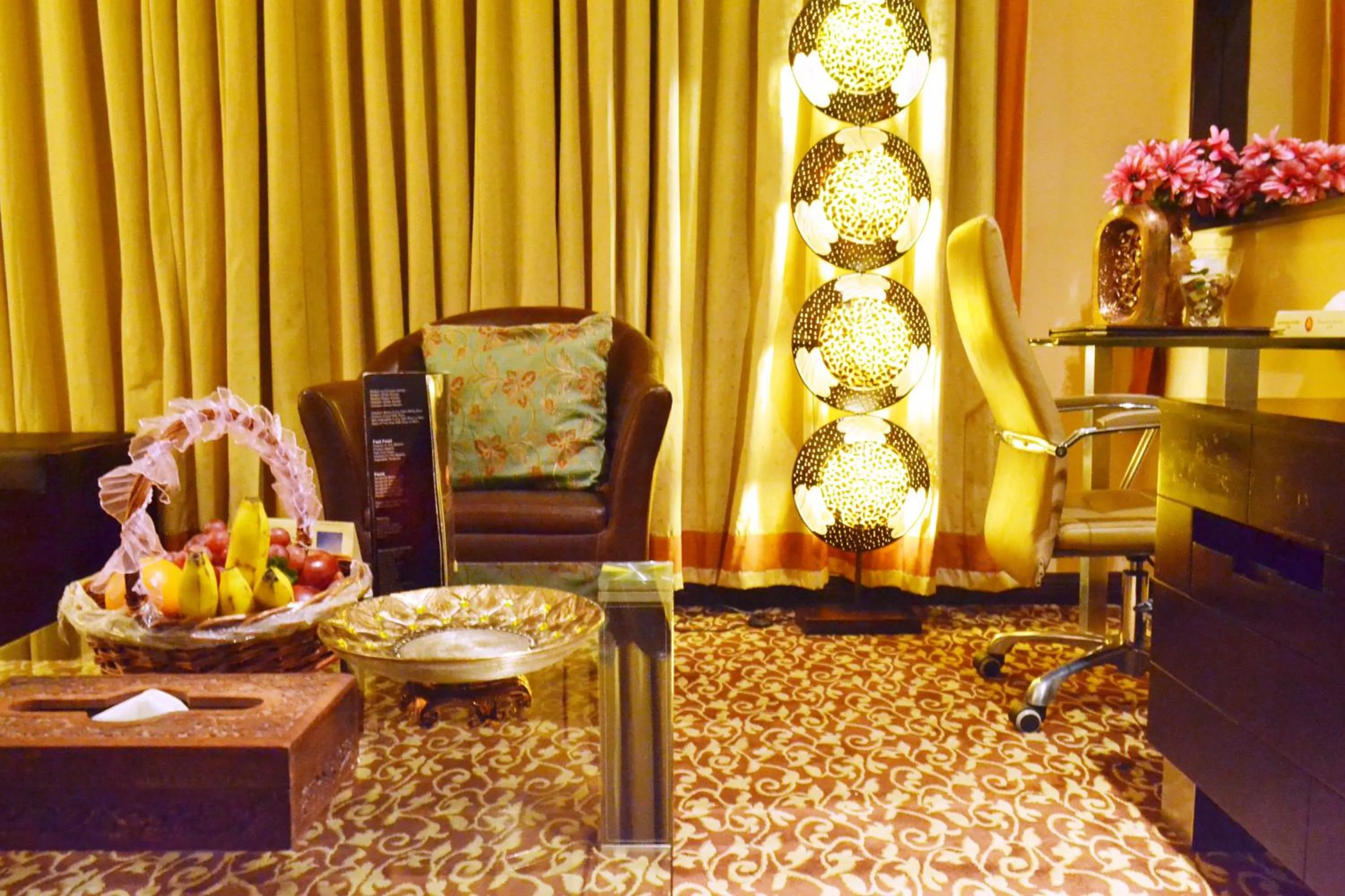 Living room in Dorus Hotel