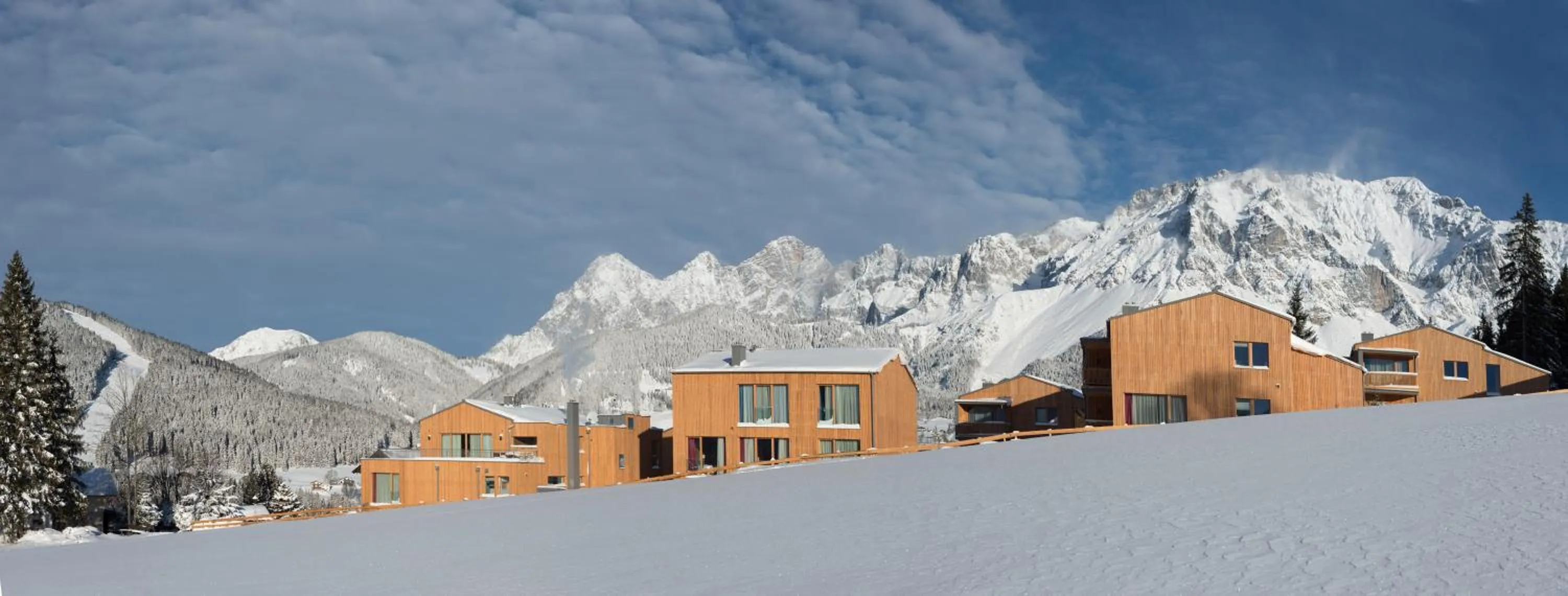 Mountain view in Rittis Alpin Chalets Dachstein