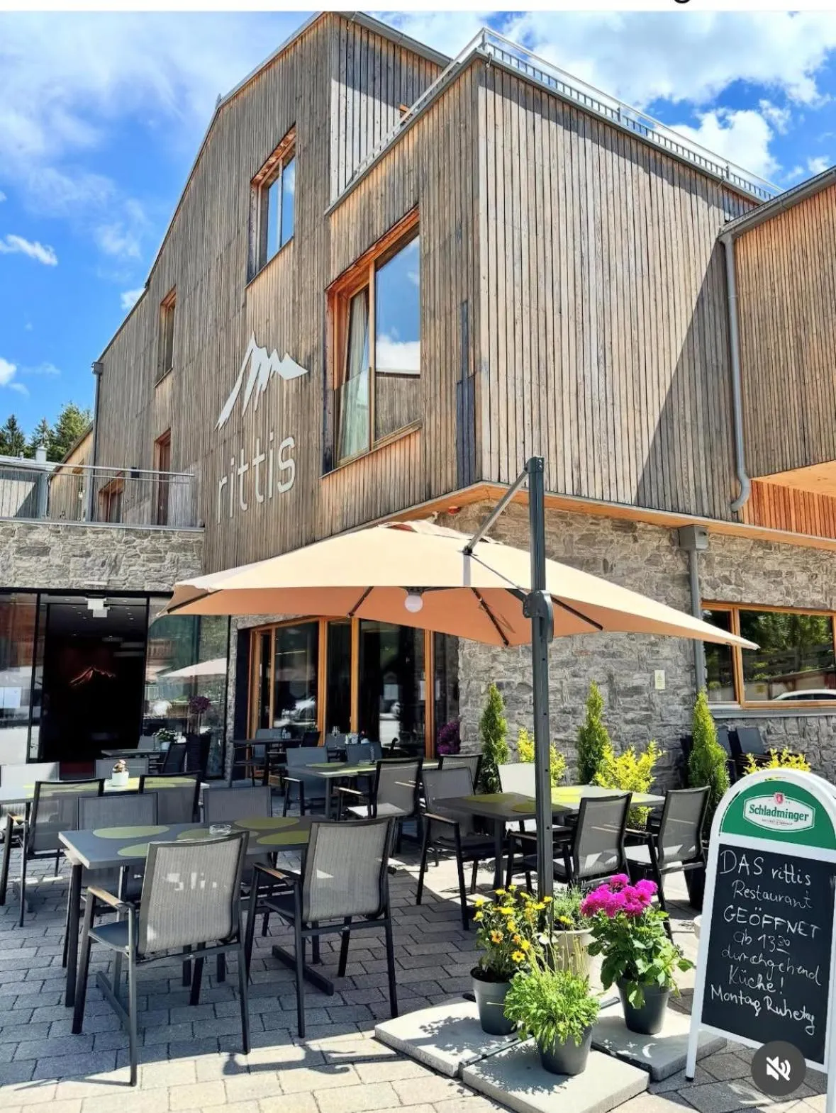 Restaurant/places to eat in Rittis Alpin Chalets Dachstein