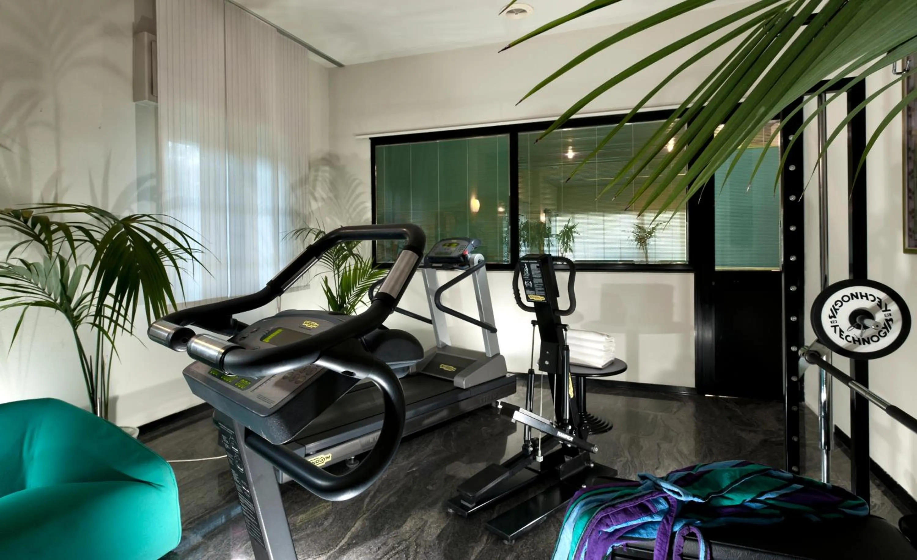 Fitness centre/facilities in Hotel Cormoran