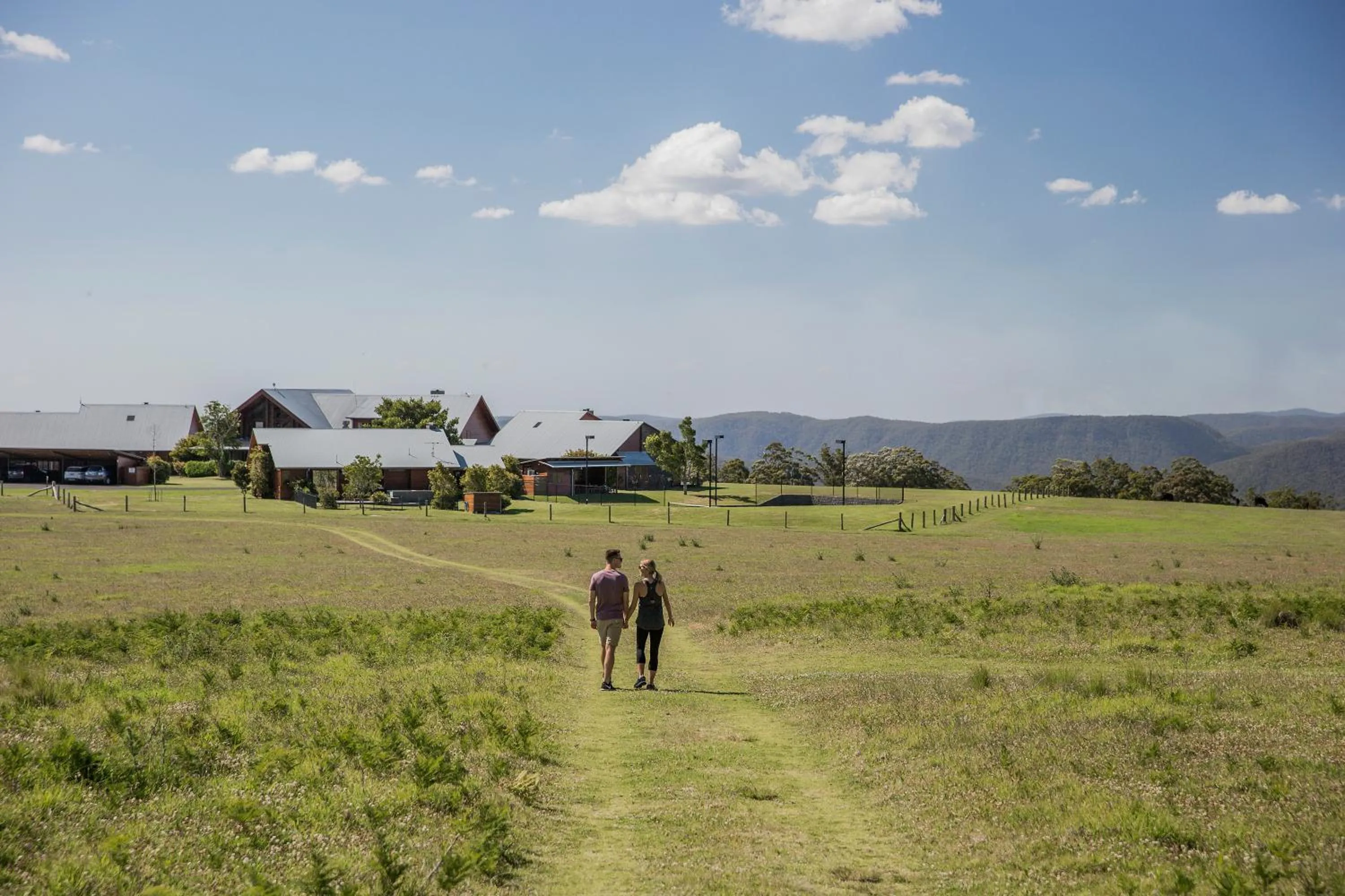 Garden in Spicers Peak Lodge