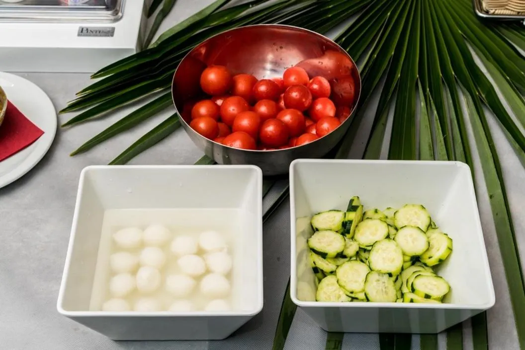 Food close-up in Hotel Tre Rose