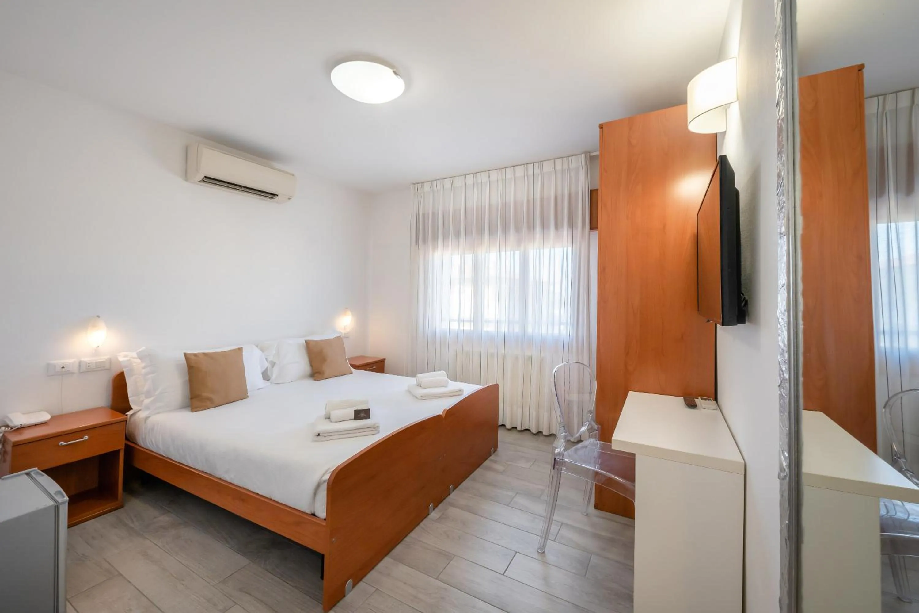 Bed in Hotel Tre Rose