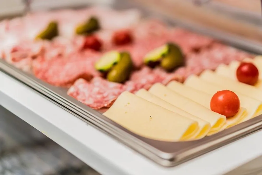 Food close-up in Hotel Tre Rose