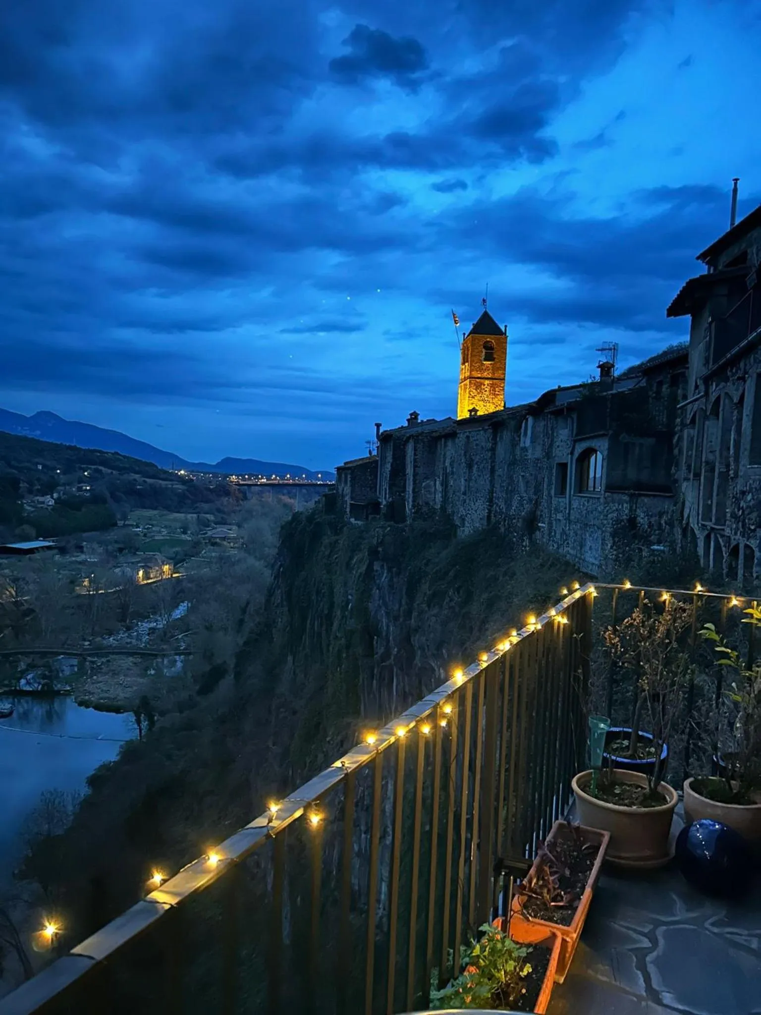 Night in Cala Clareta