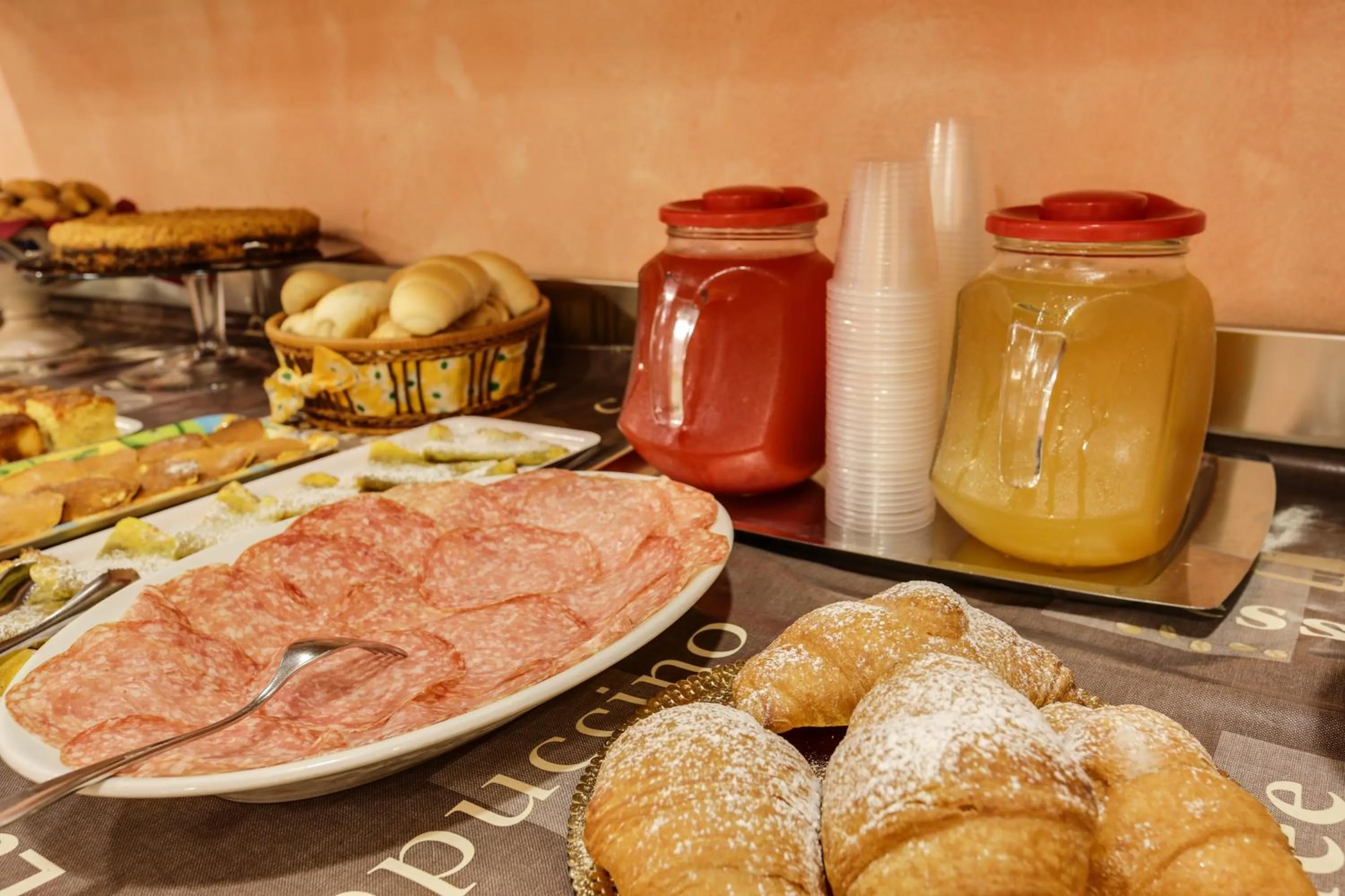 Buffet breakfast in Hotel Smile