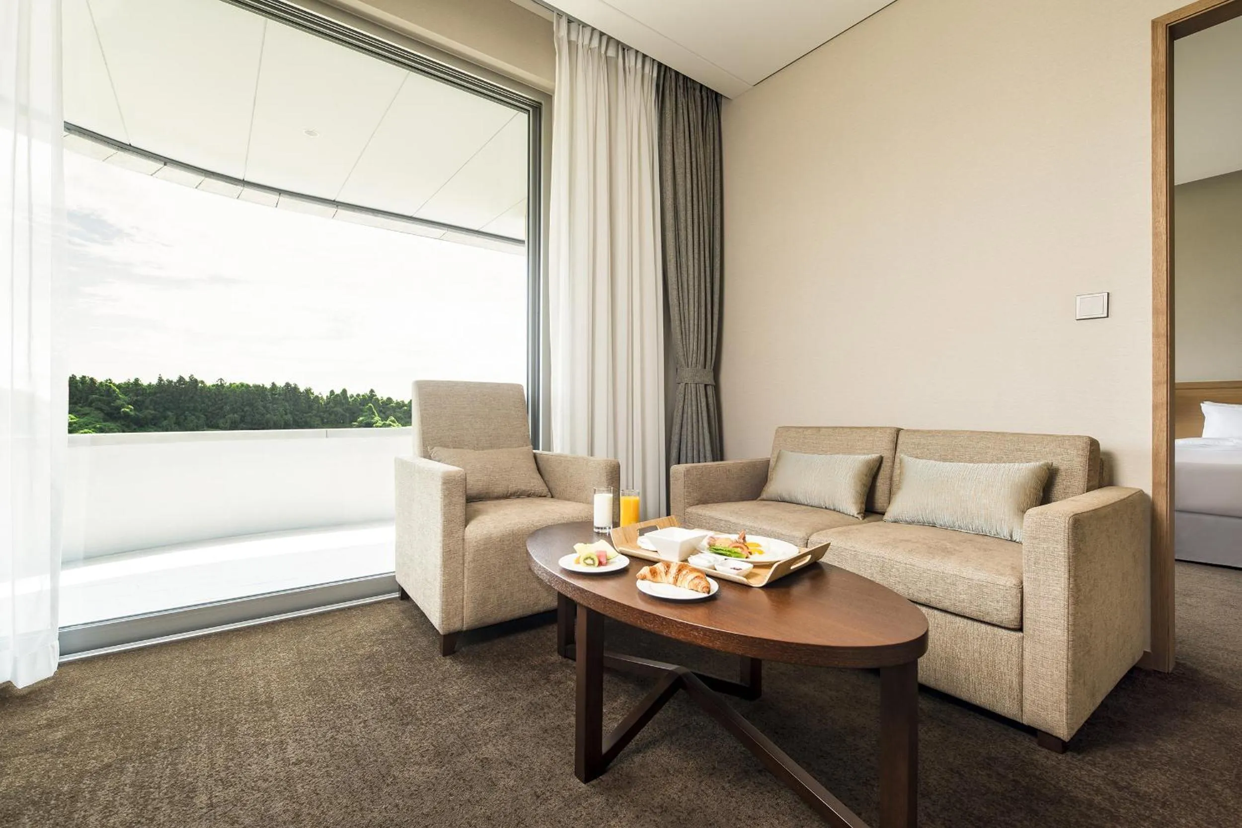 Living room in Hidden Cliff Hotel and Nature