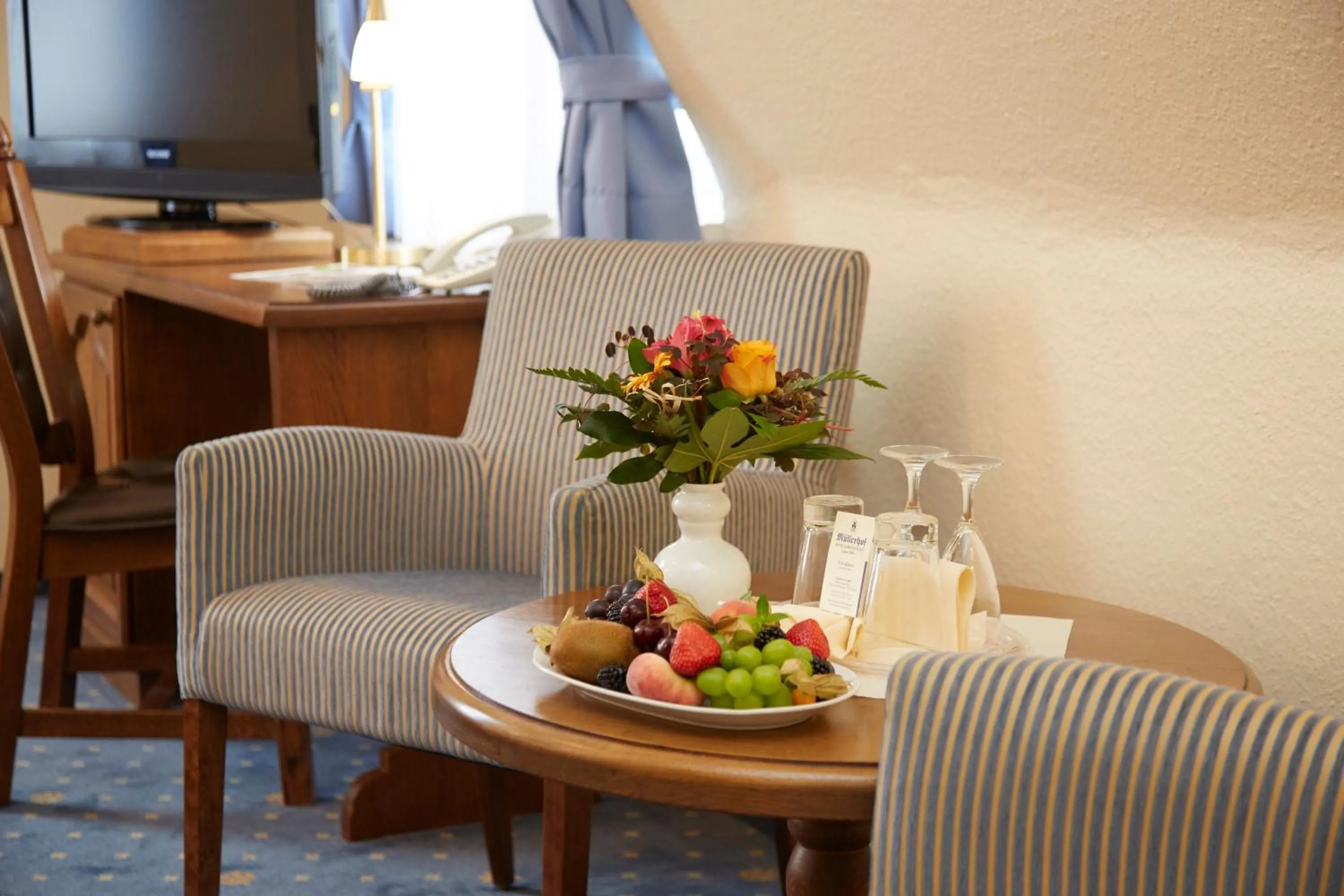 Seating area in Bed & Breakfast Hotel Müllerhof