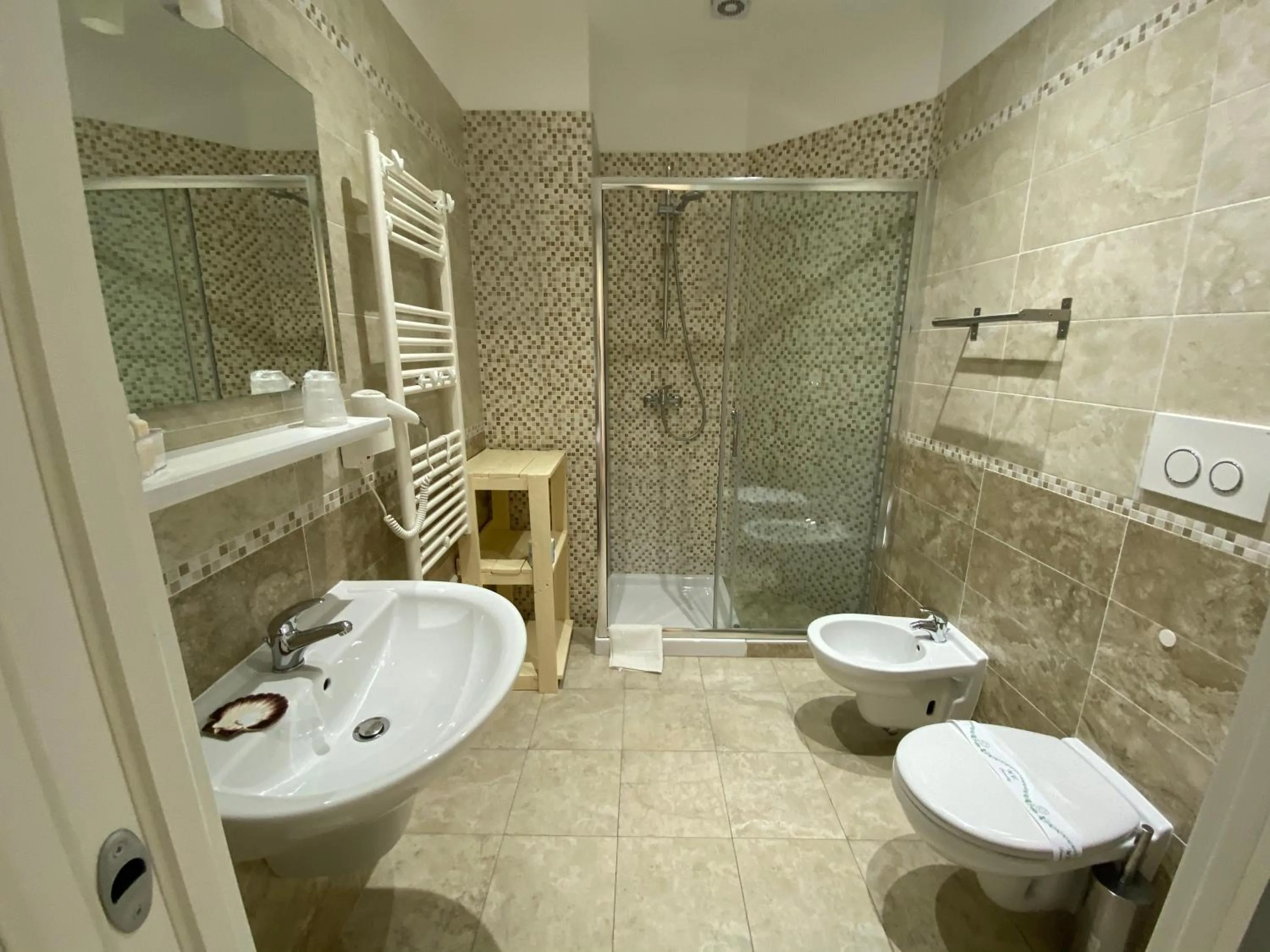 Shower in Palazzo Greco B&B
