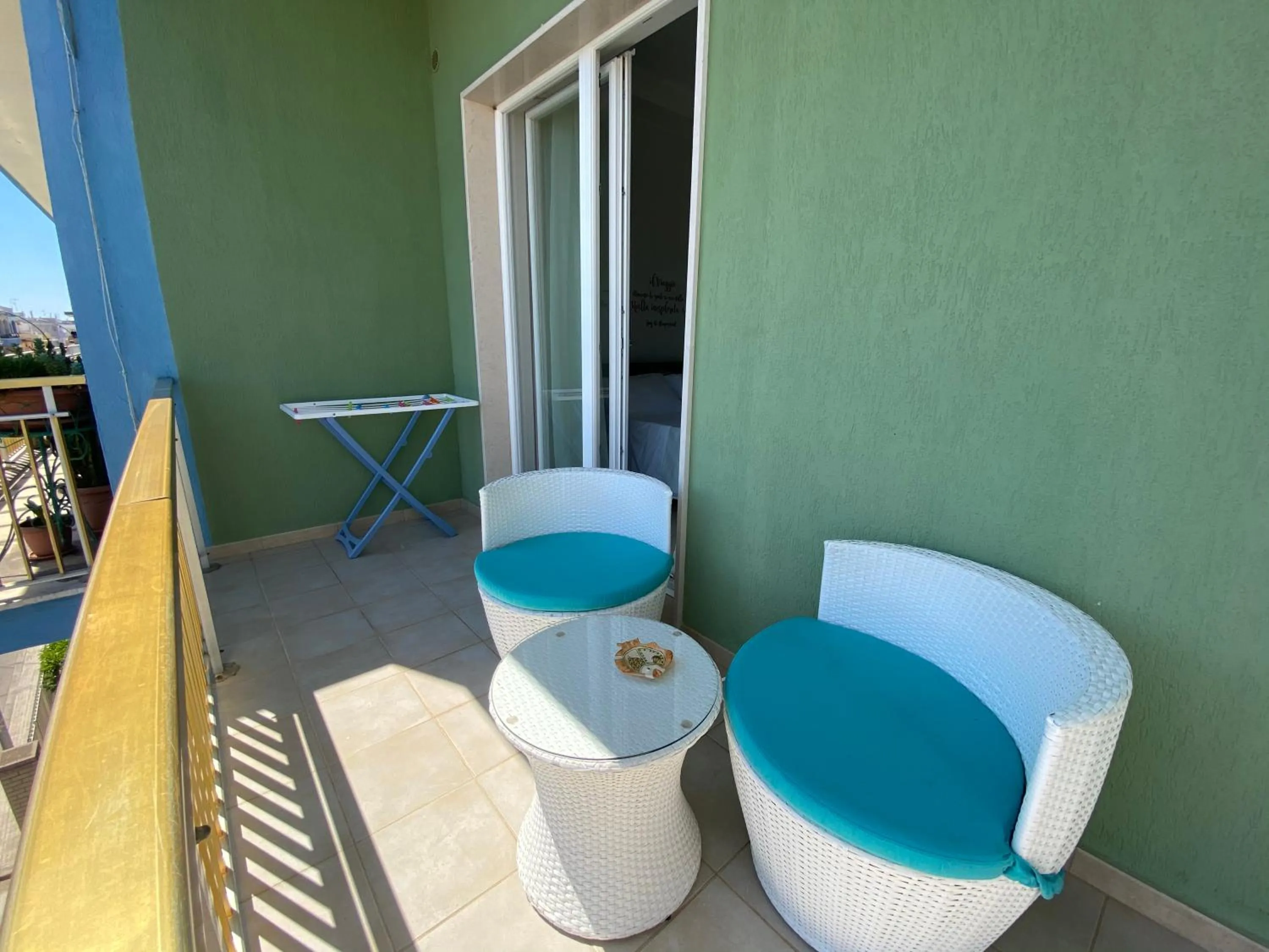 Balcony/Terrace in Palazzo Greco B&B