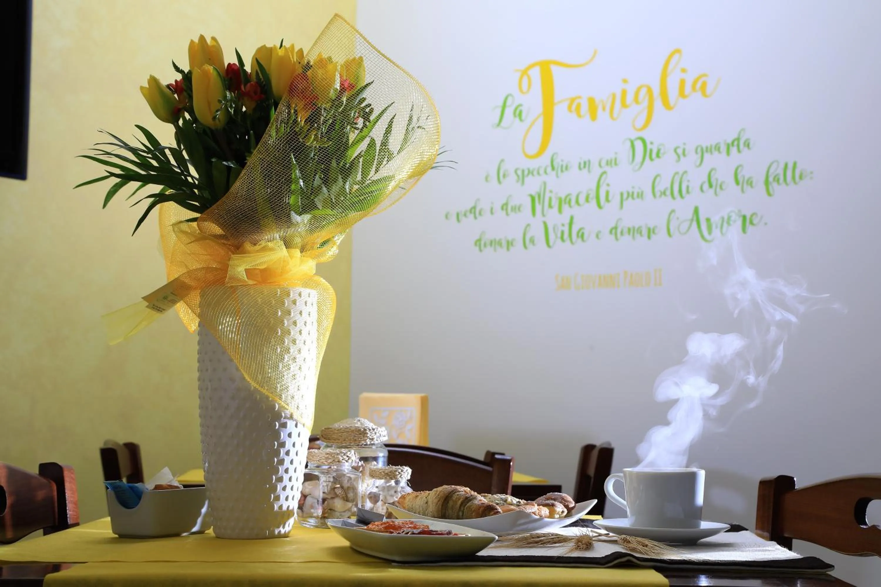 Food close-up in Palazzo Greco B&B