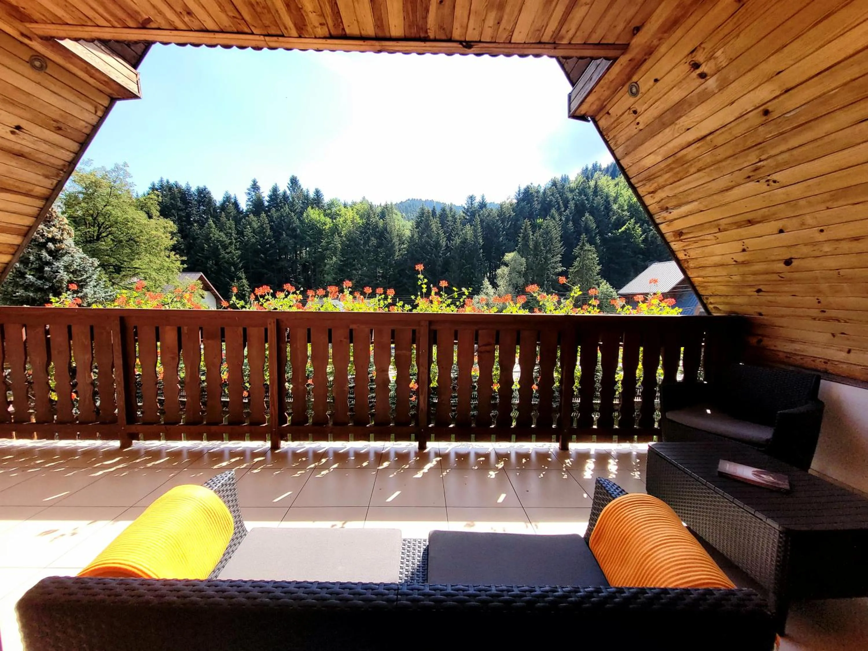 Balcony/Terrace in Rezydencja Leśny Dwór