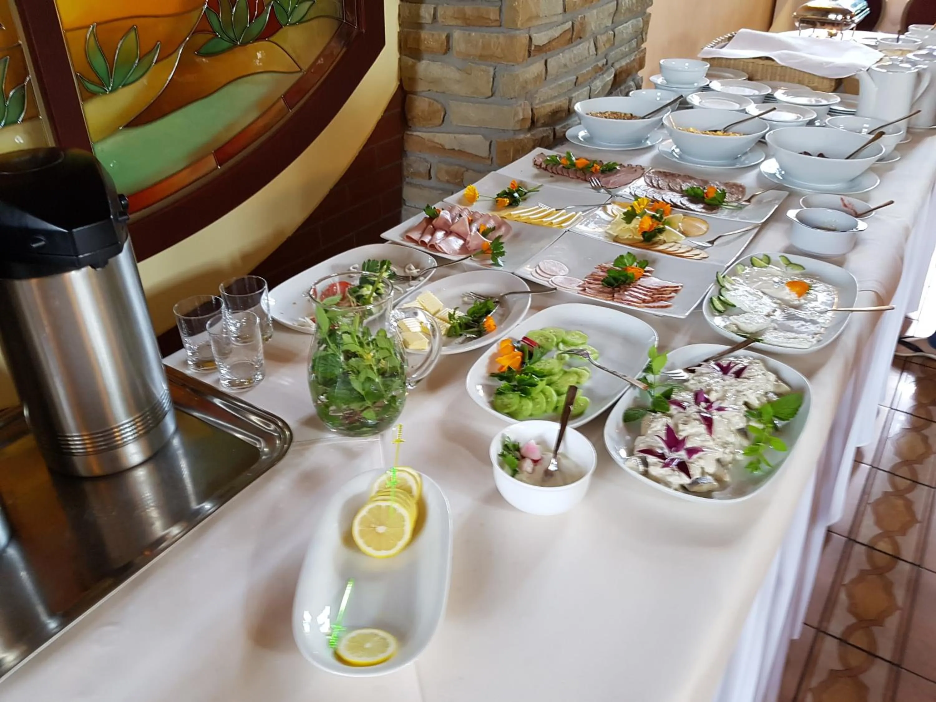 Food and drinks in Rezydencja Leśny Dwór