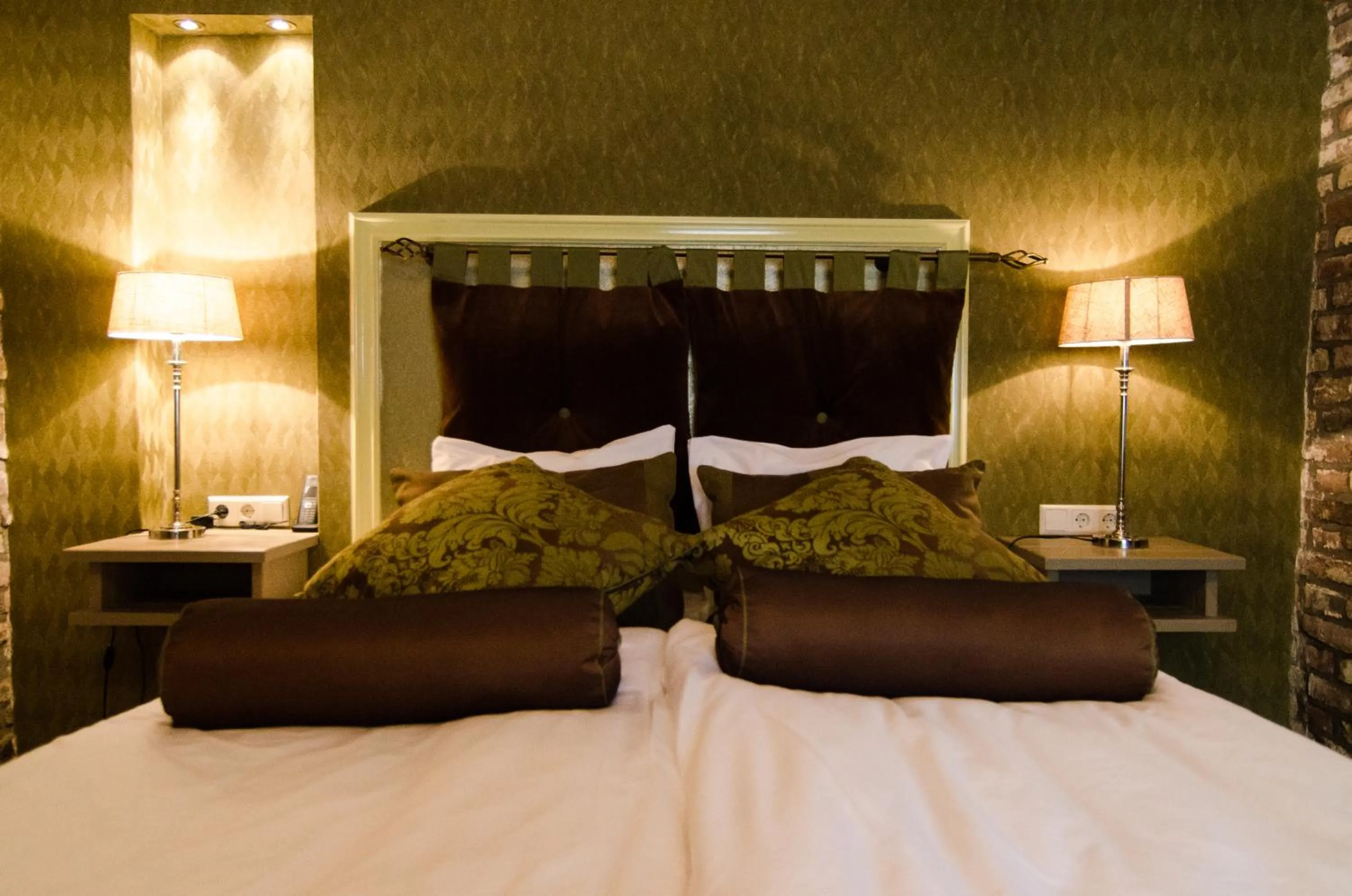 Bed in Hotel Schinvelder Hoeve