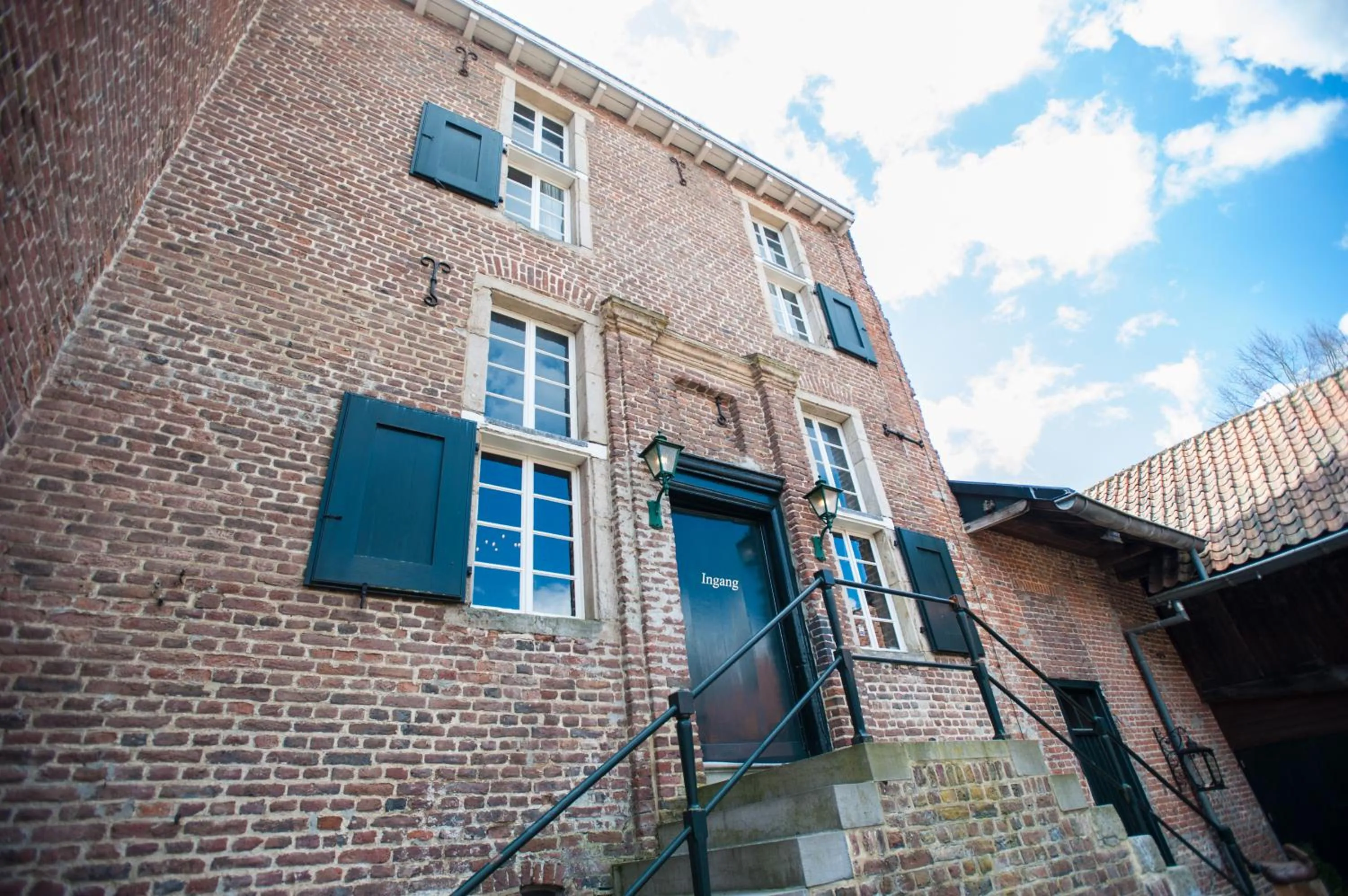 Facade/entrance in Hotel Schinvelder Hoeve
