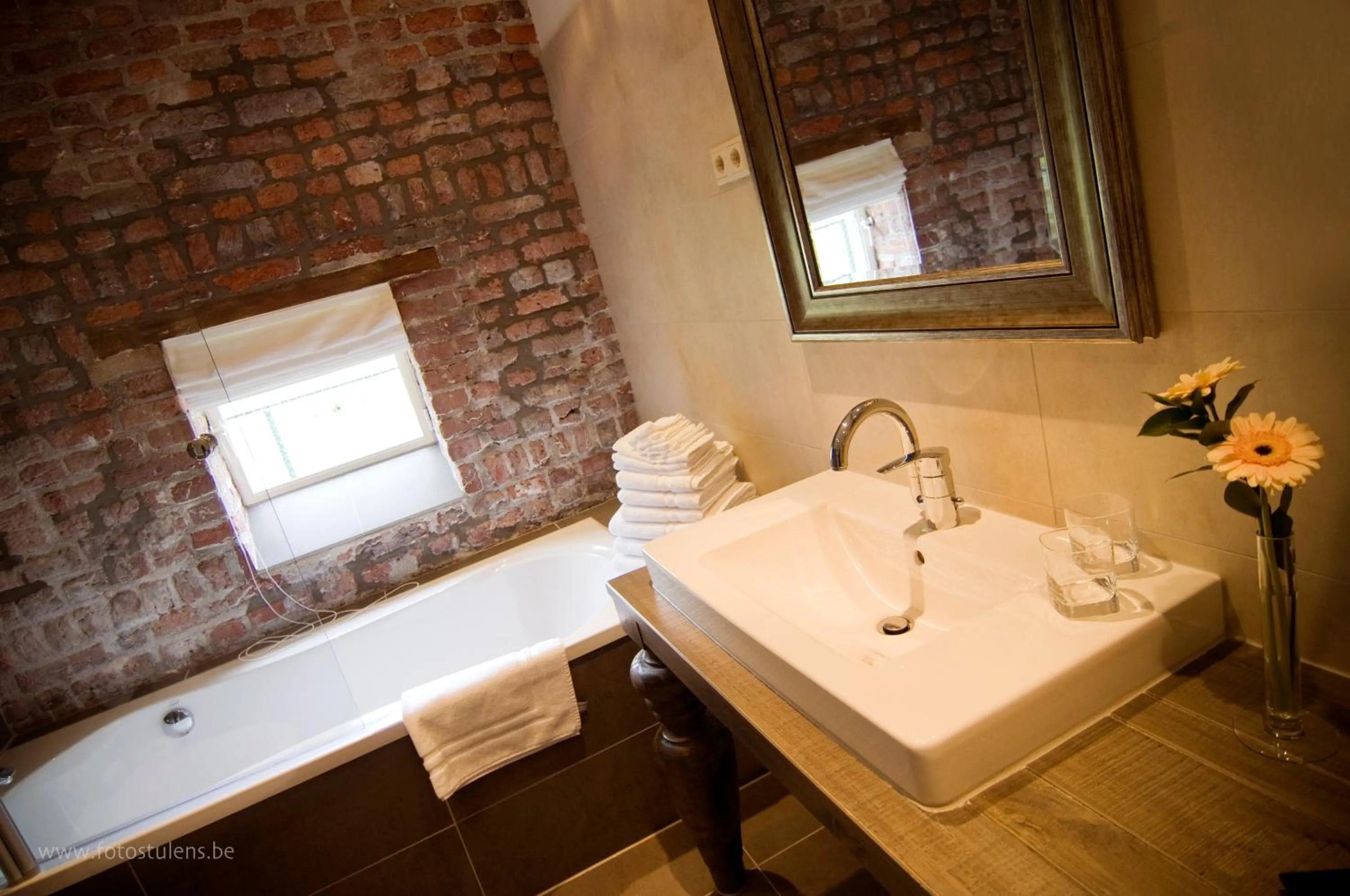 Bathroom in Hotel Schinvelder Hoeve