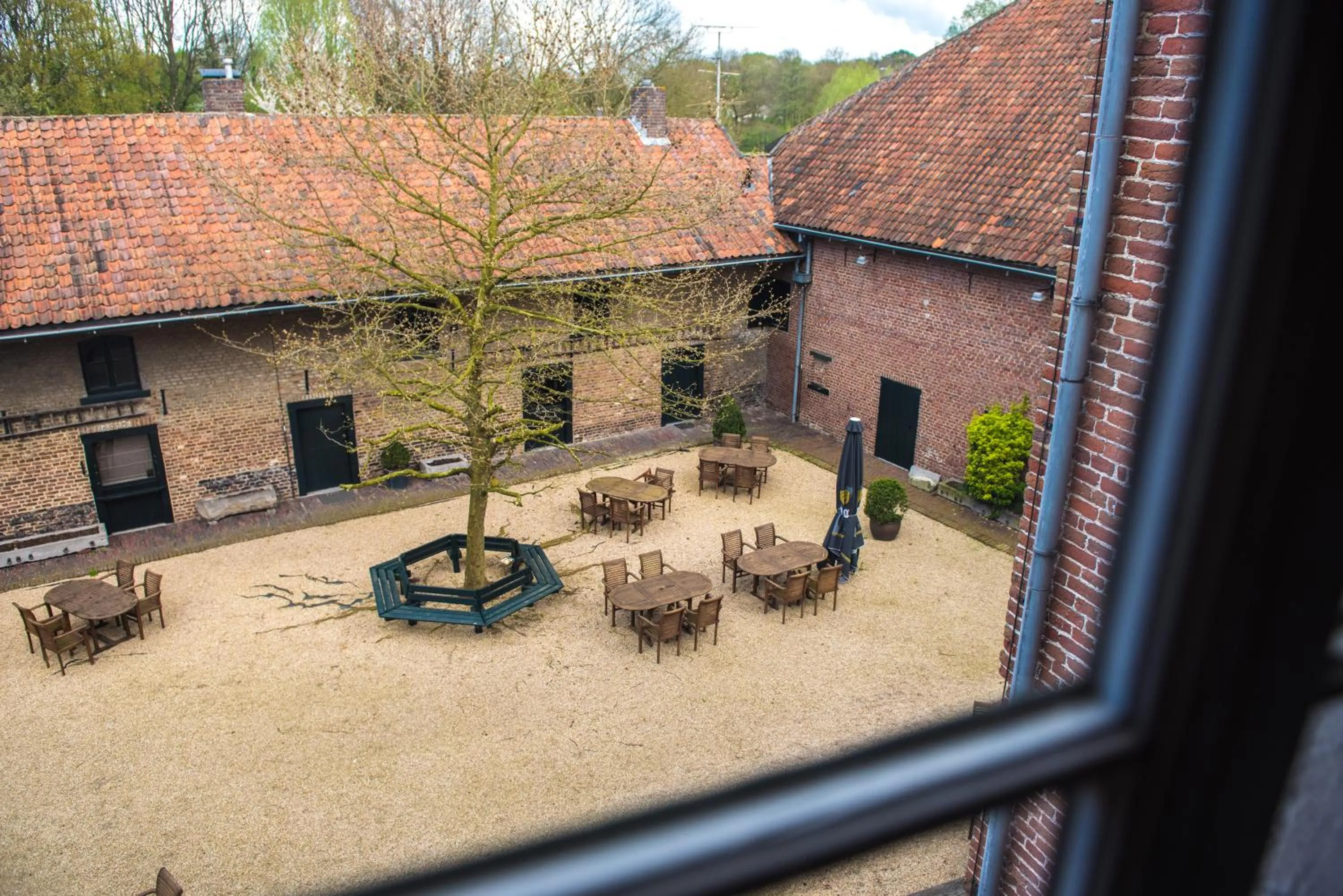 Balcony/Terrace in Hotel Schinvelder Hoeve