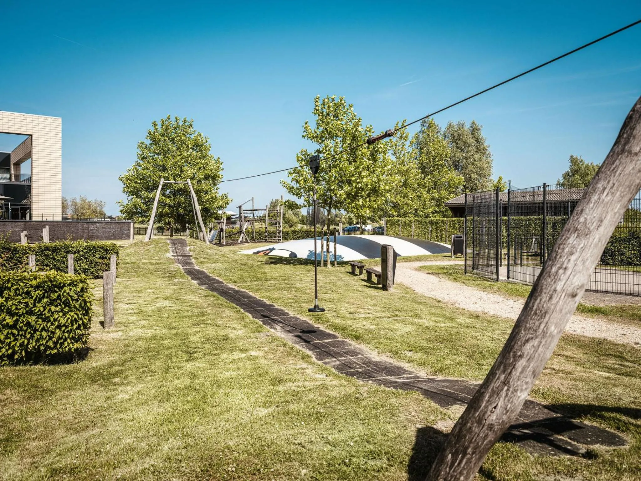 Children play ground in Van der Valk Hotel Middelburg