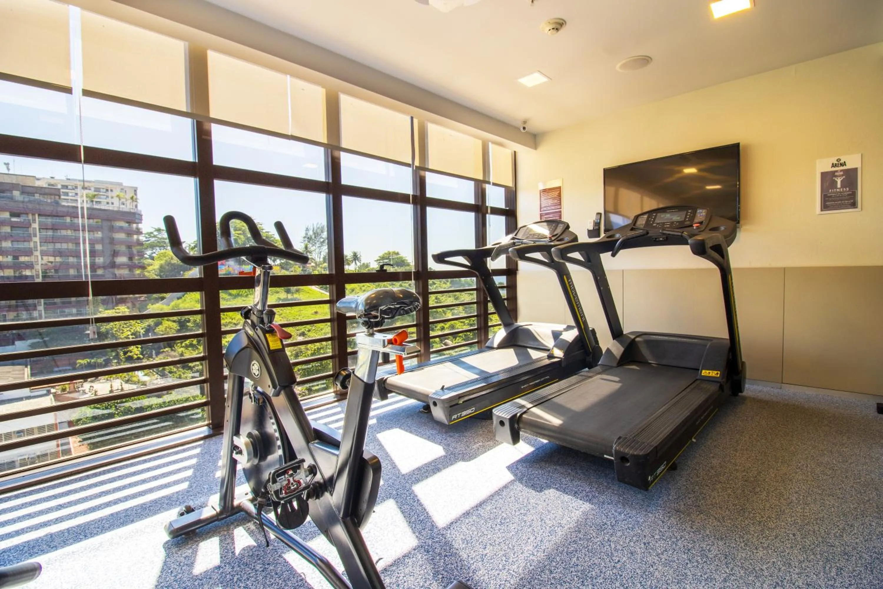Fitness centre/facilities in Arena Ipanema Hotel