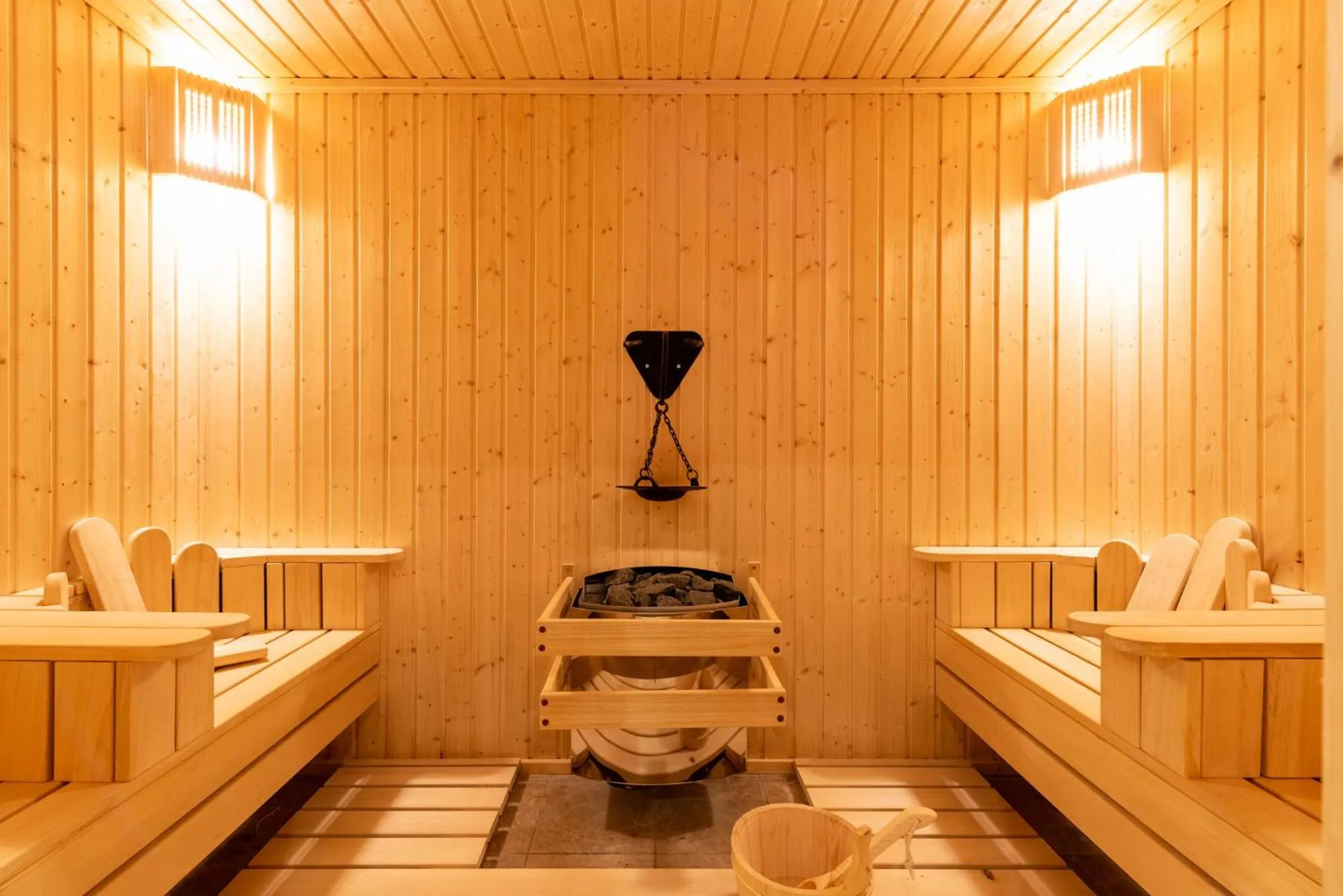 Sauna in Premier Luxury Mountain Resort