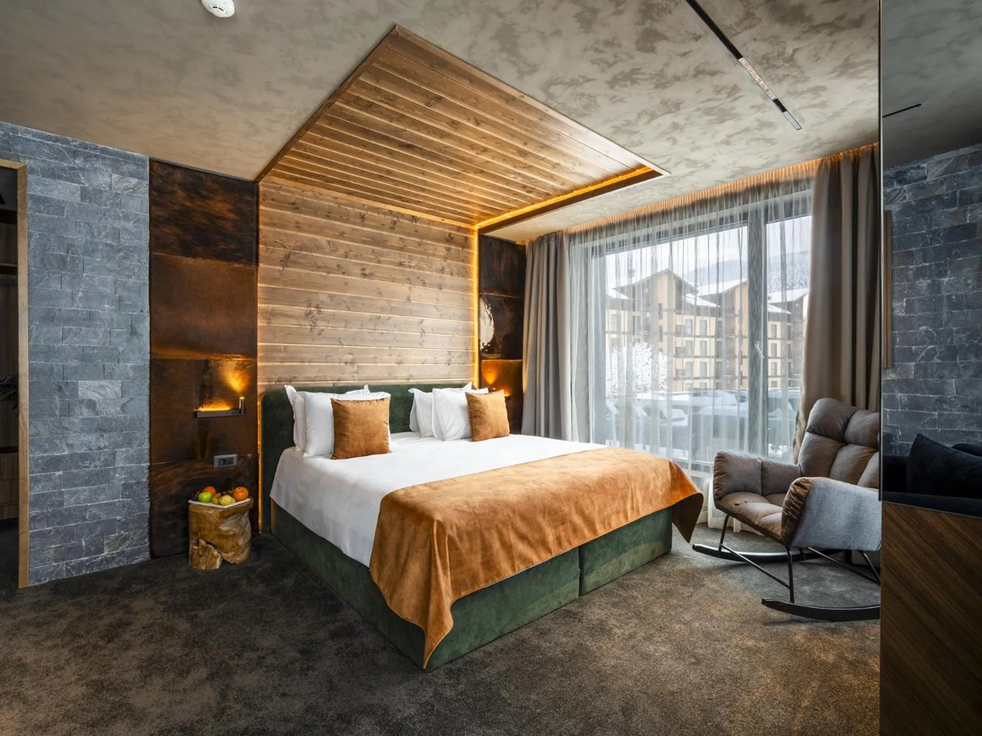 Bed in Premier Luxury Mountain Resort